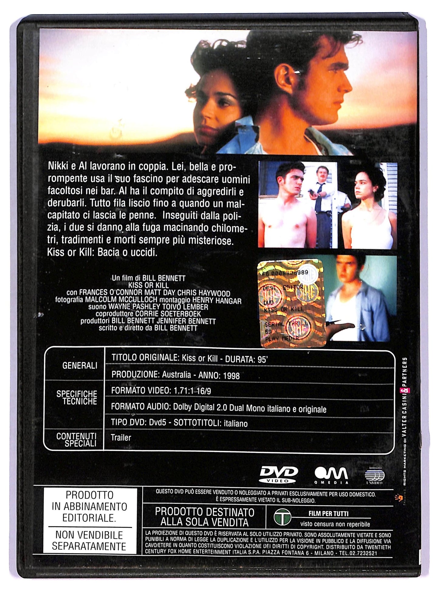 EBOND Kiss or Kill DVD D765959