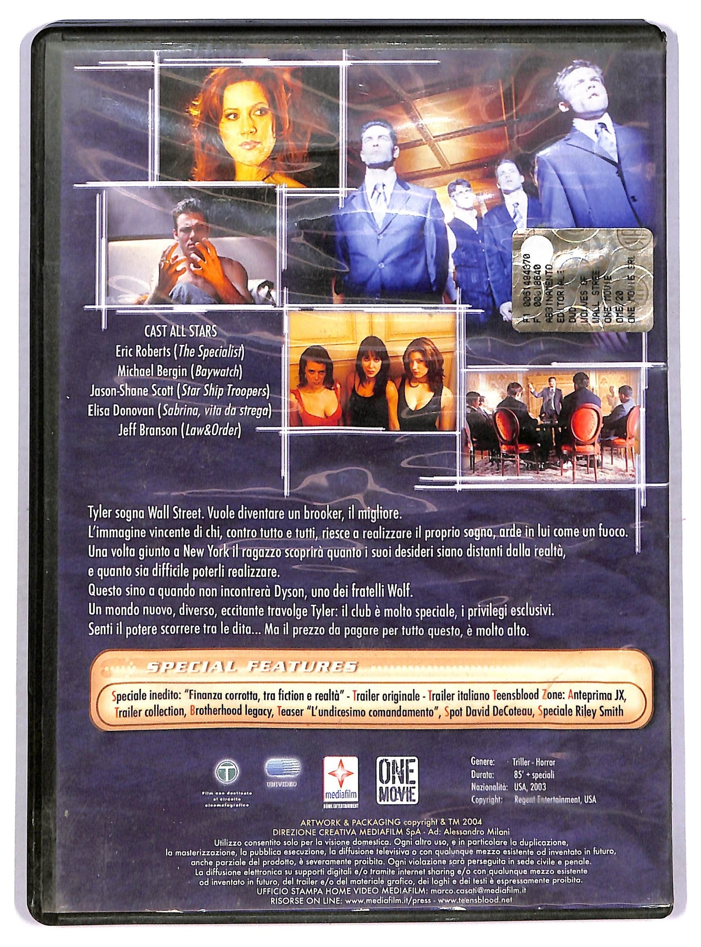 EBOND Wolves of Wall Street EDITORIALE DVD D766117