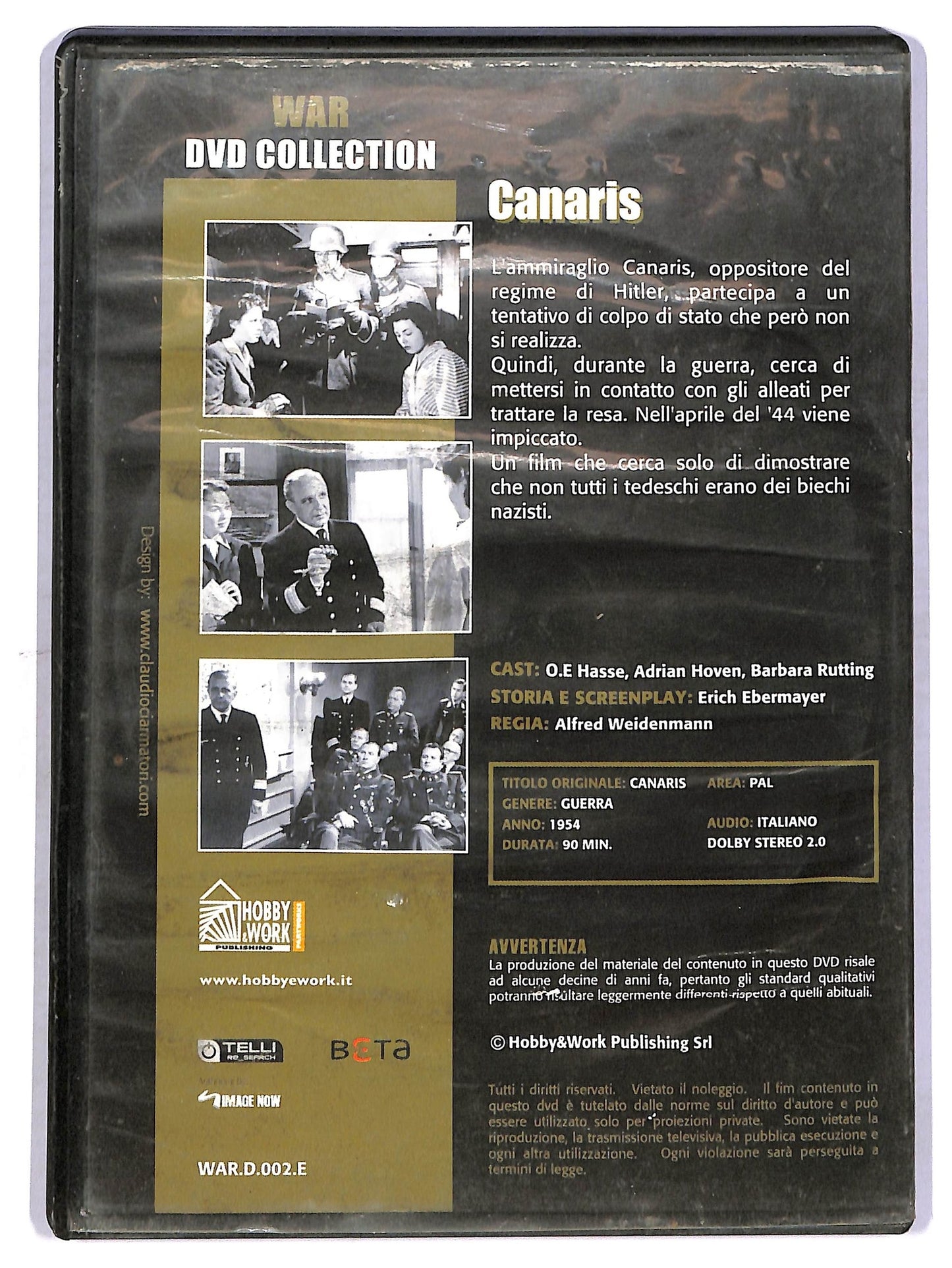 EBOND canaris -  EDITORIALE  DVD D766221
