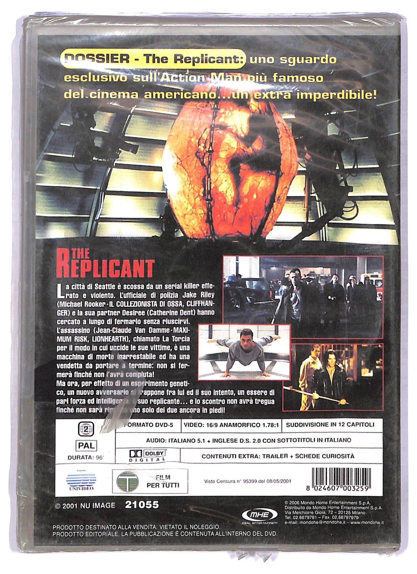 EBOND The replicant  EDITORIALE DVD D766235