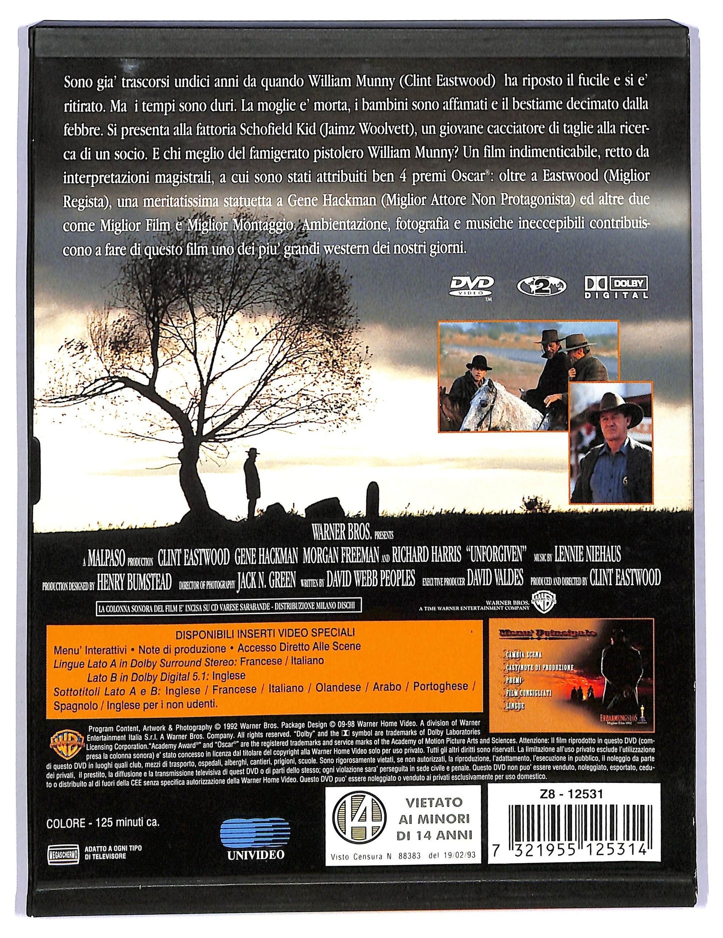 EBOND Gli spietati  DVD D766339