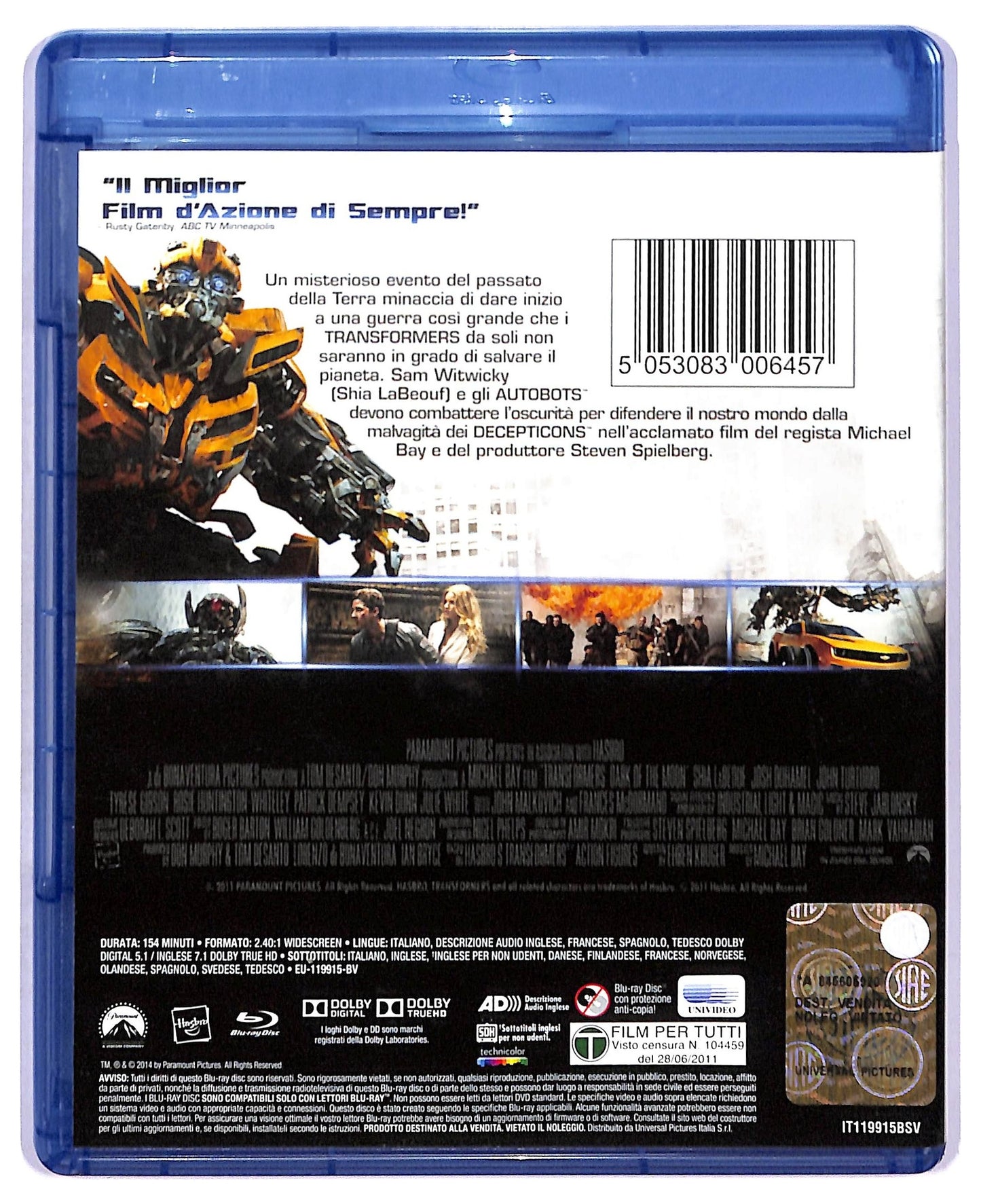 EBOND Transformers 3 BLURAY D766566
