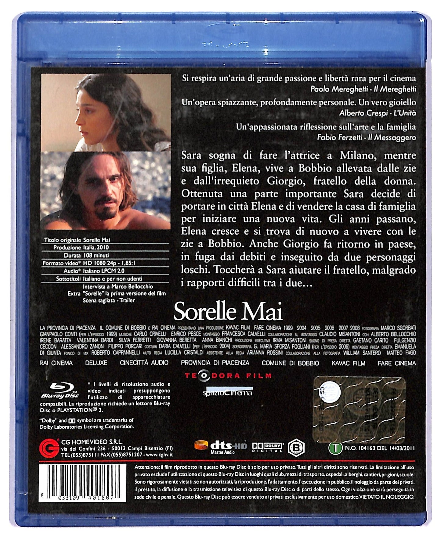 EBOND Sorelle Mai BLURAY D766571
