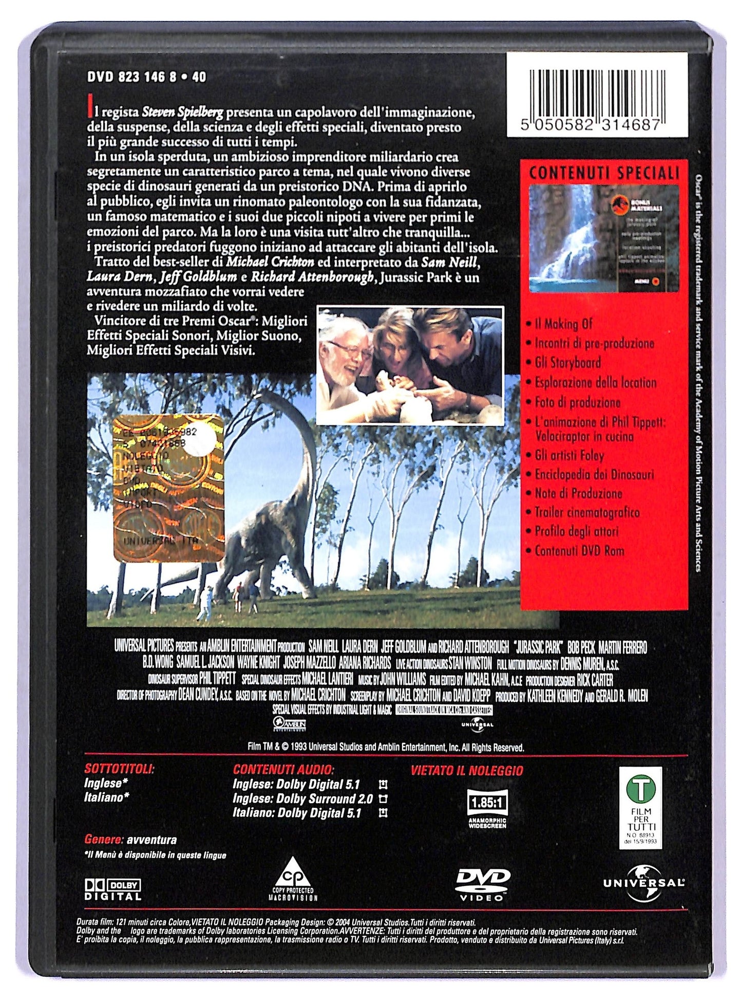 EBOND Jurassic Park DVD D766625