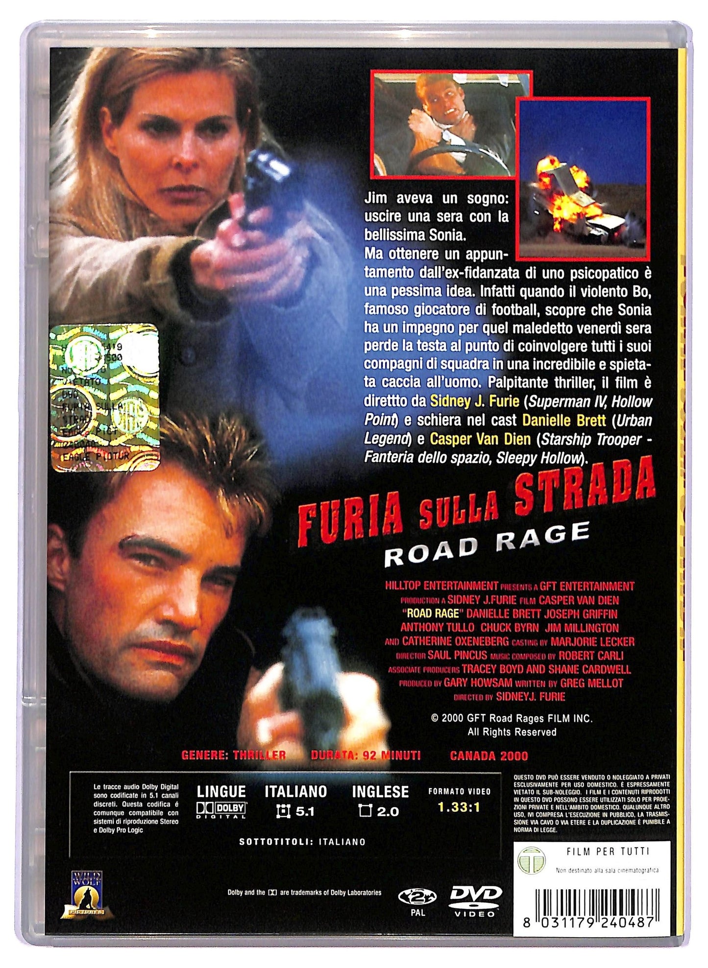 EBOND Furia sulla strada DVD D766634