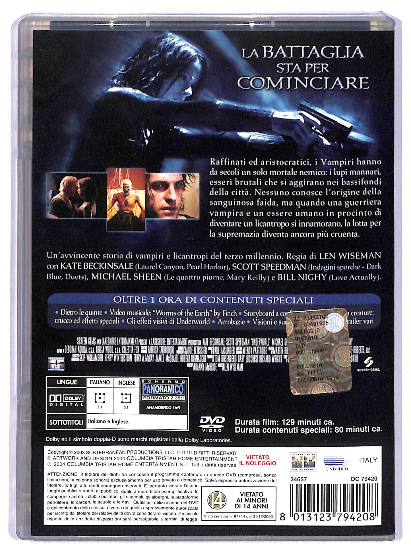 EBOND Underworld - Extended Cut DVD D766647