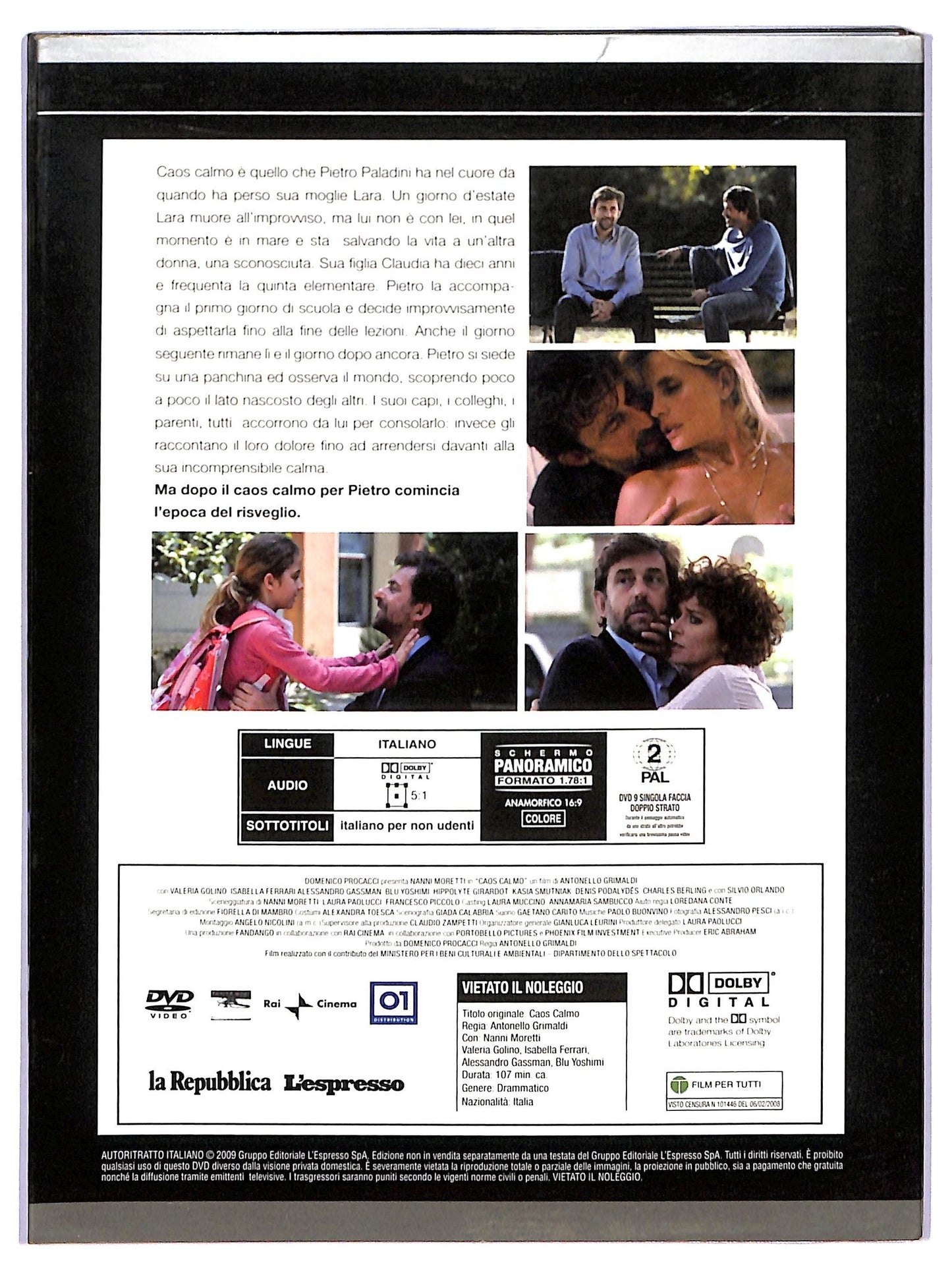 EBOND Caos Calmo DVD  Editoriale D766808