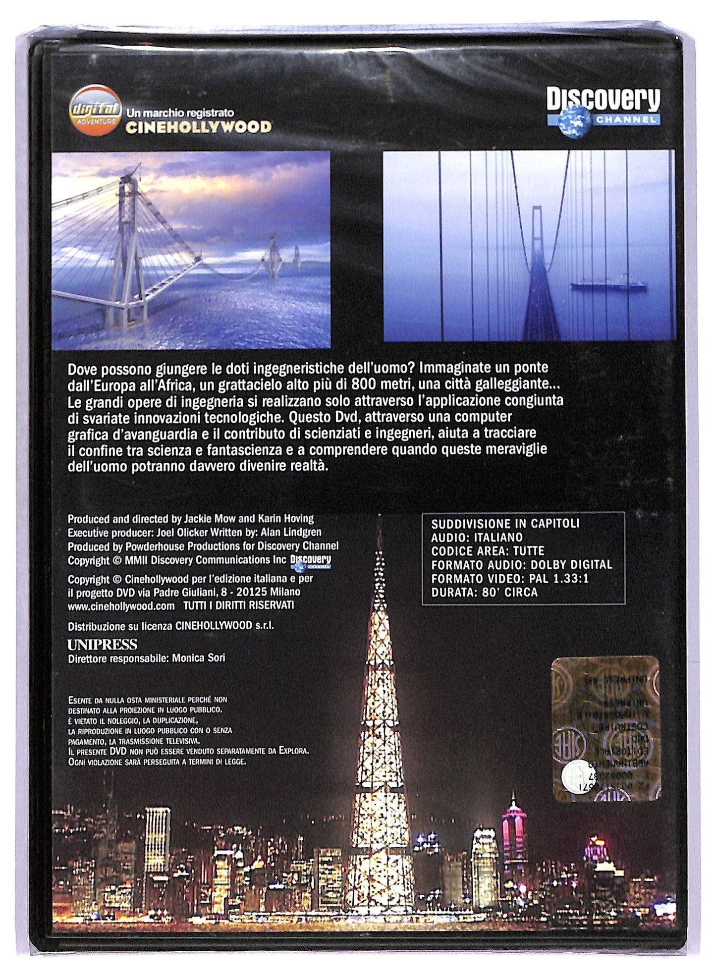 EBOND Explora - Costruire l' impossibile vol 1 EDITORIALE DVD D767063