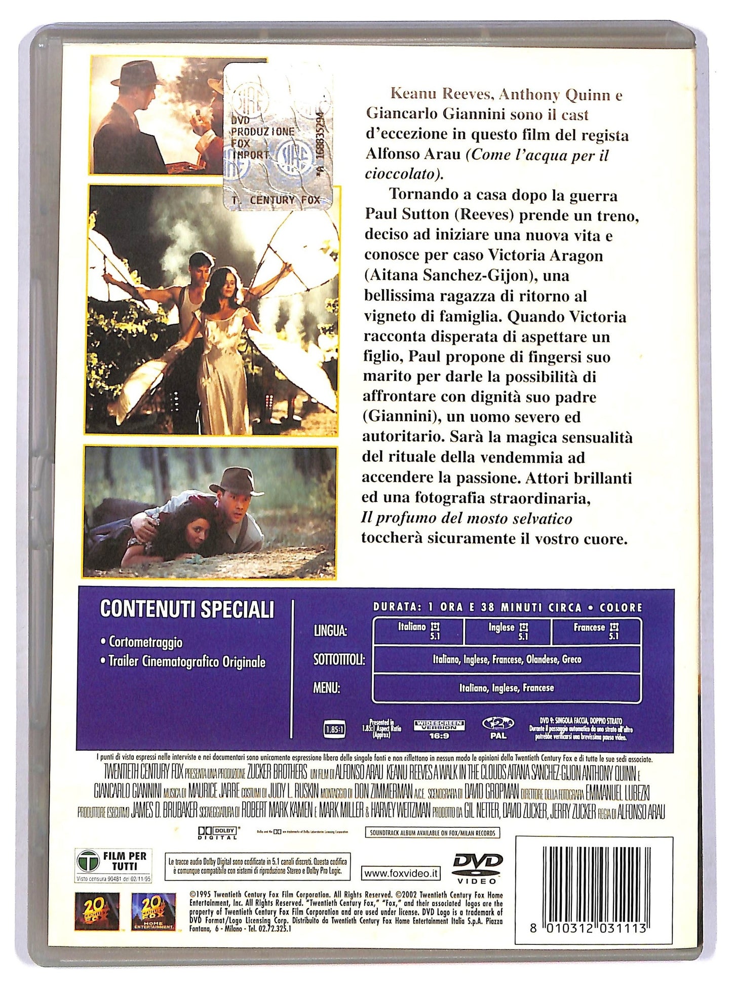 EBOND Il profumo del mostro selvatico DVD D767414