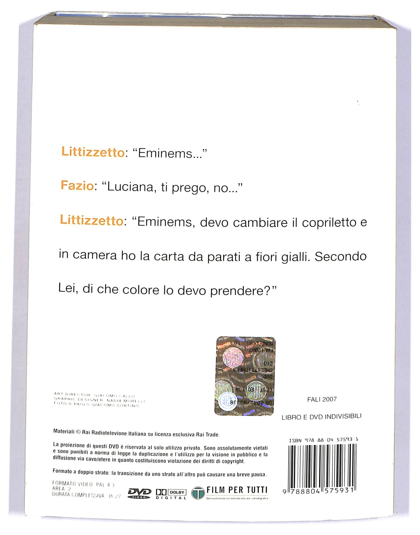 EBOND Chelittichefazio (2DVD+LIBRO) EDITORIALE  DVD D767422