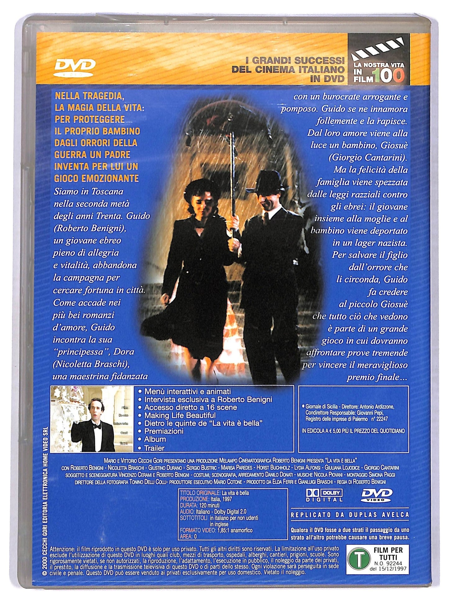 EBOND La Vita e Bella EDITORIALE DVD D767431