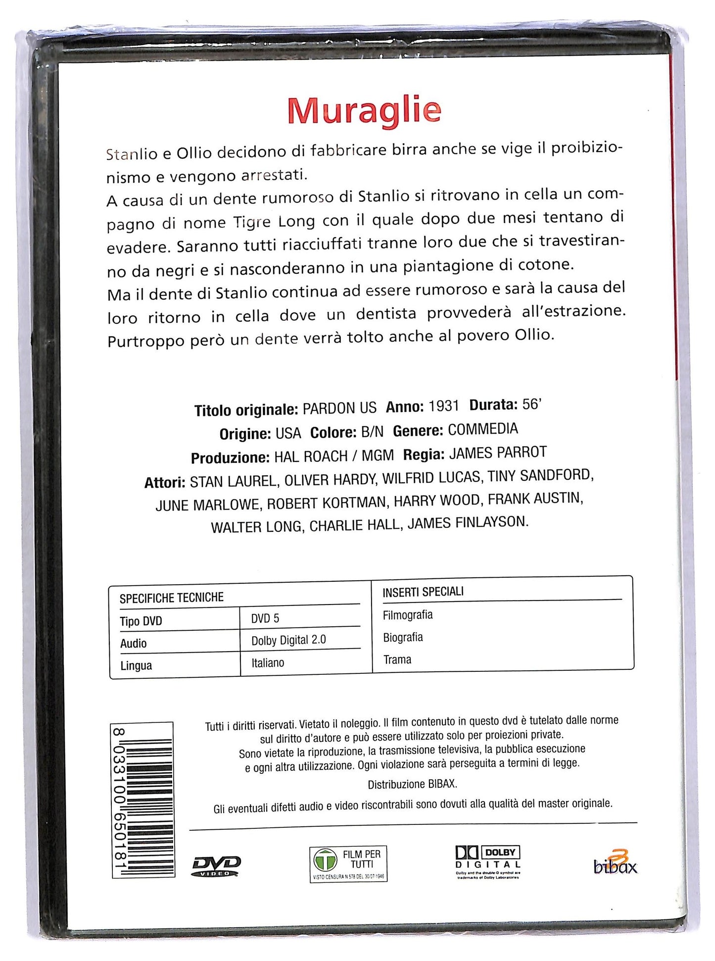 EBOND muraglie  DVD D767547