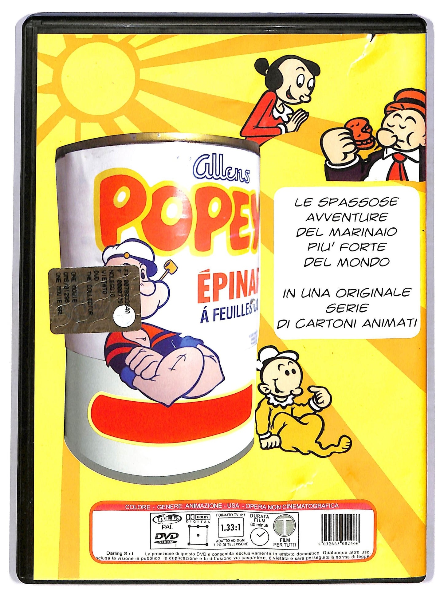 EBOND Braccio di ferro DVD D767727