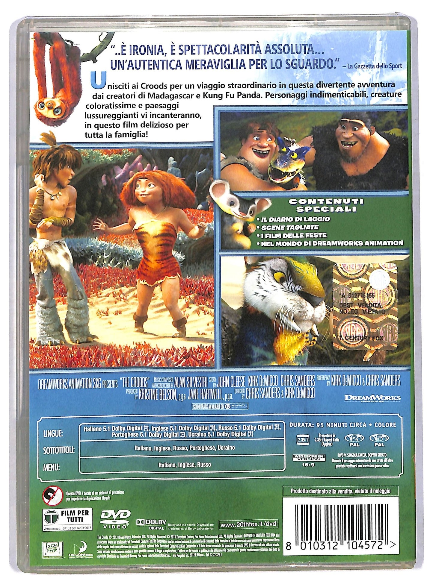 EBOND I Croods EDITORIALE DVD D767859