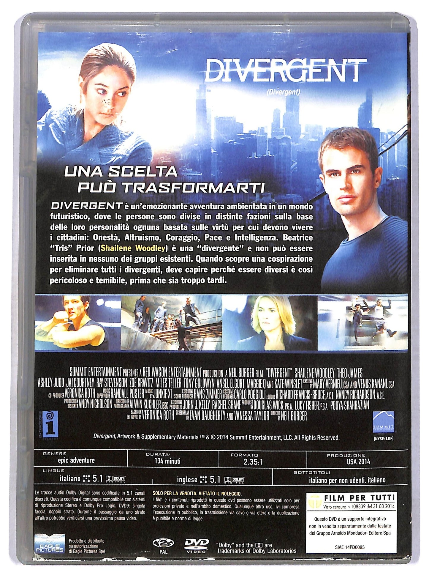 EBOND Divergent  DVD D767864