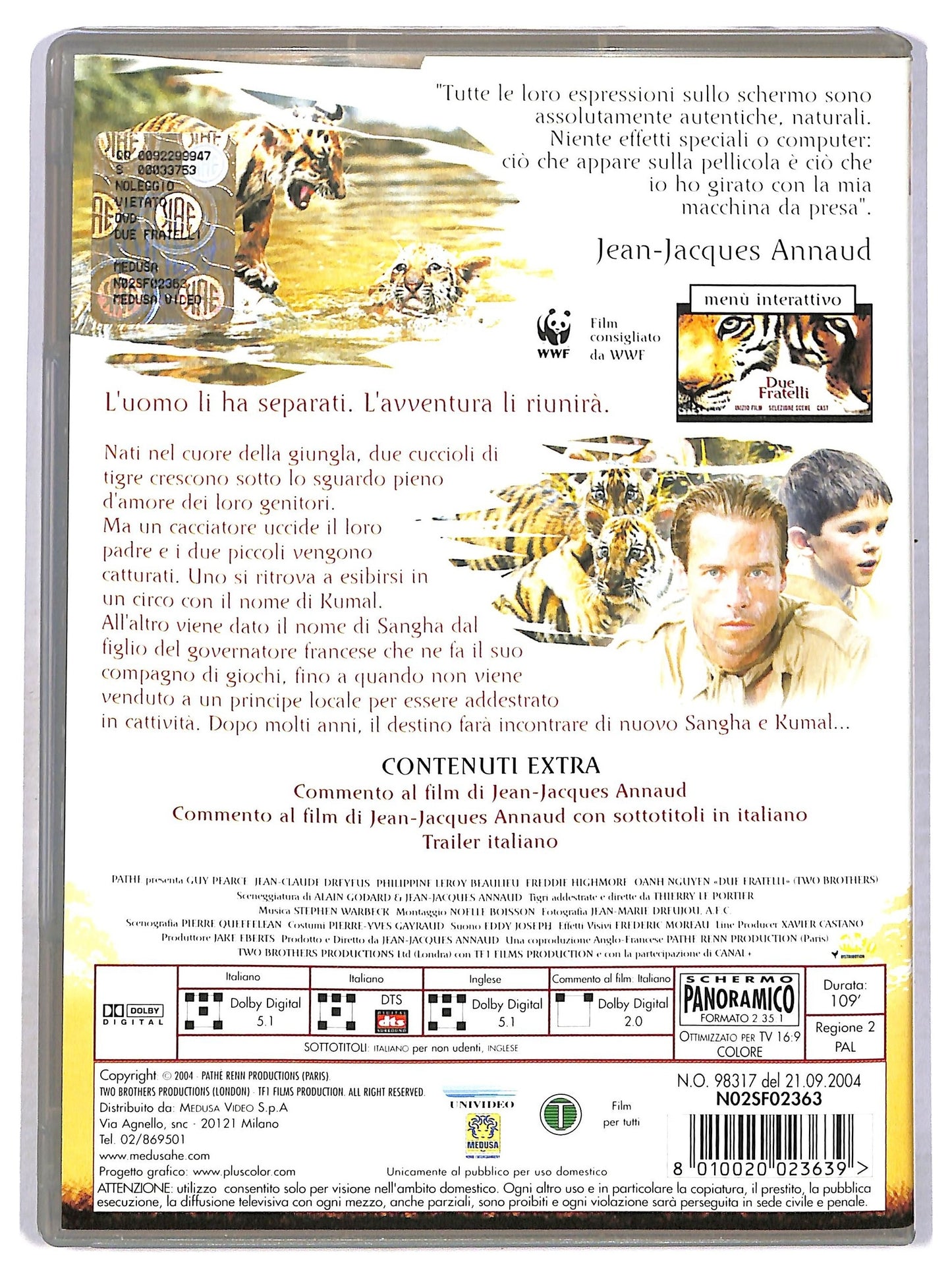 EBOND Due fratelli  DVD D767916