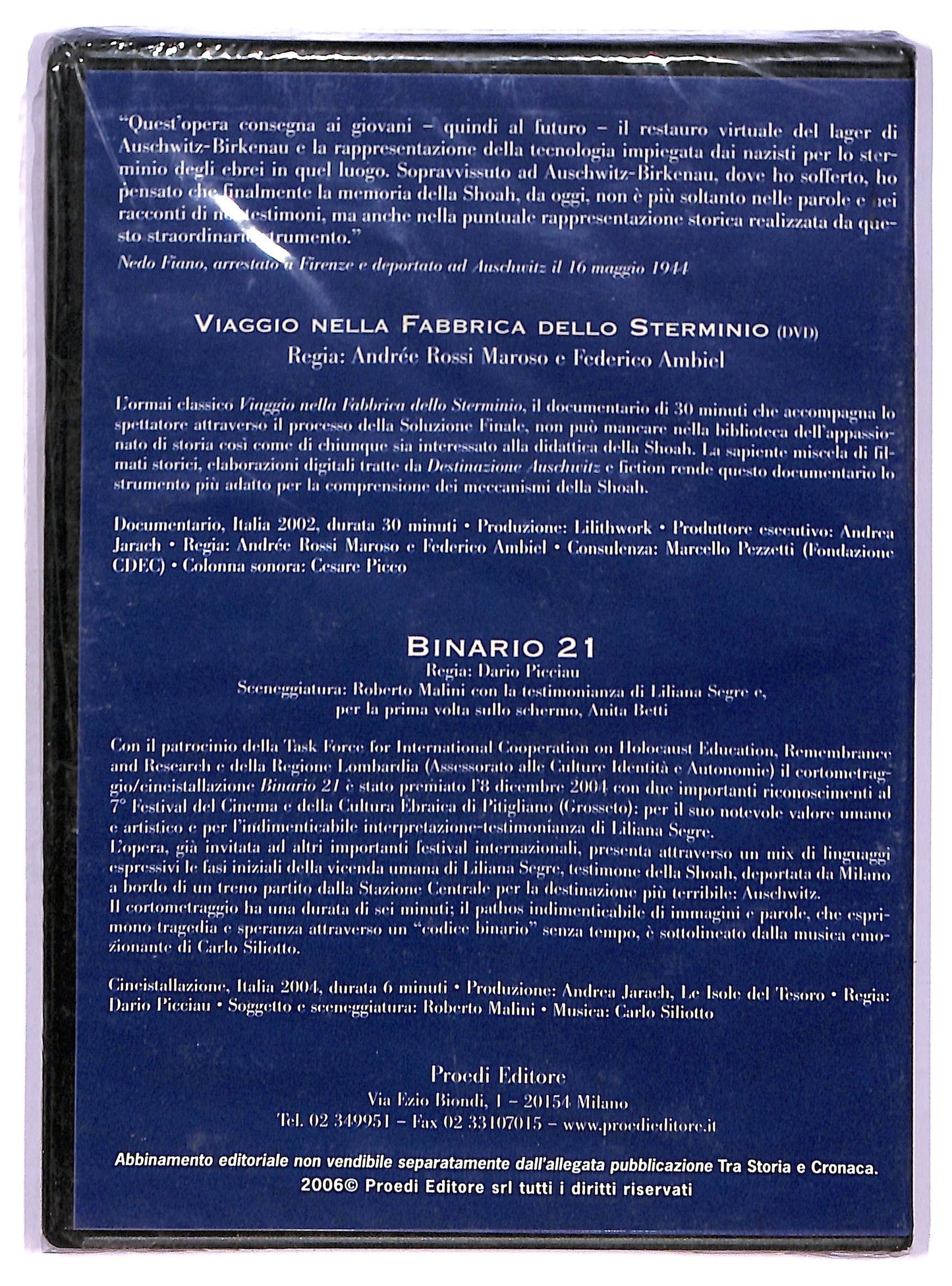 EBOND Viaggio nella Fabrica dello Sterminio EDITORIALE DVD D768111