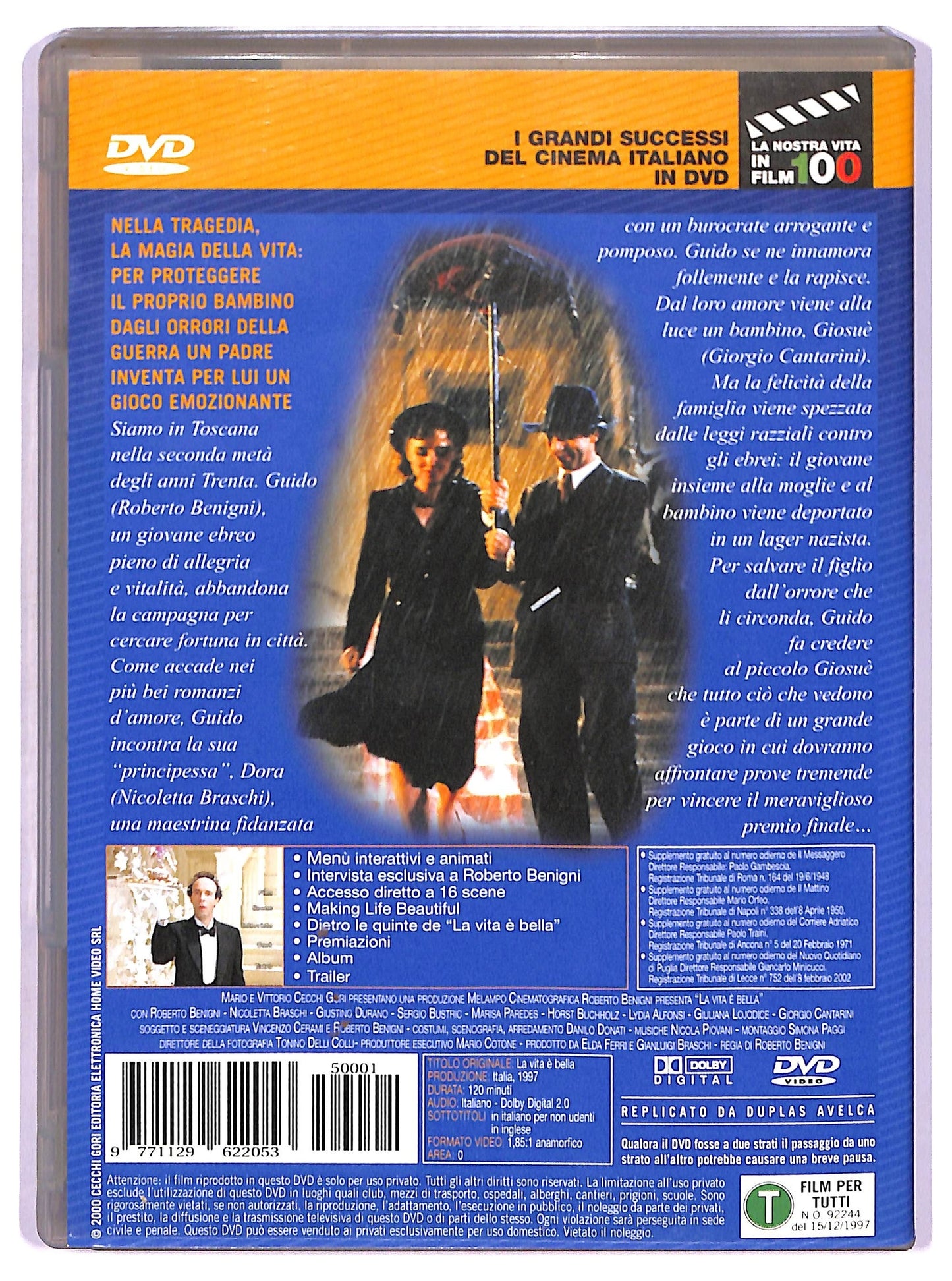 EBOND La Vita e Bella EDITORIALE DVD D768123