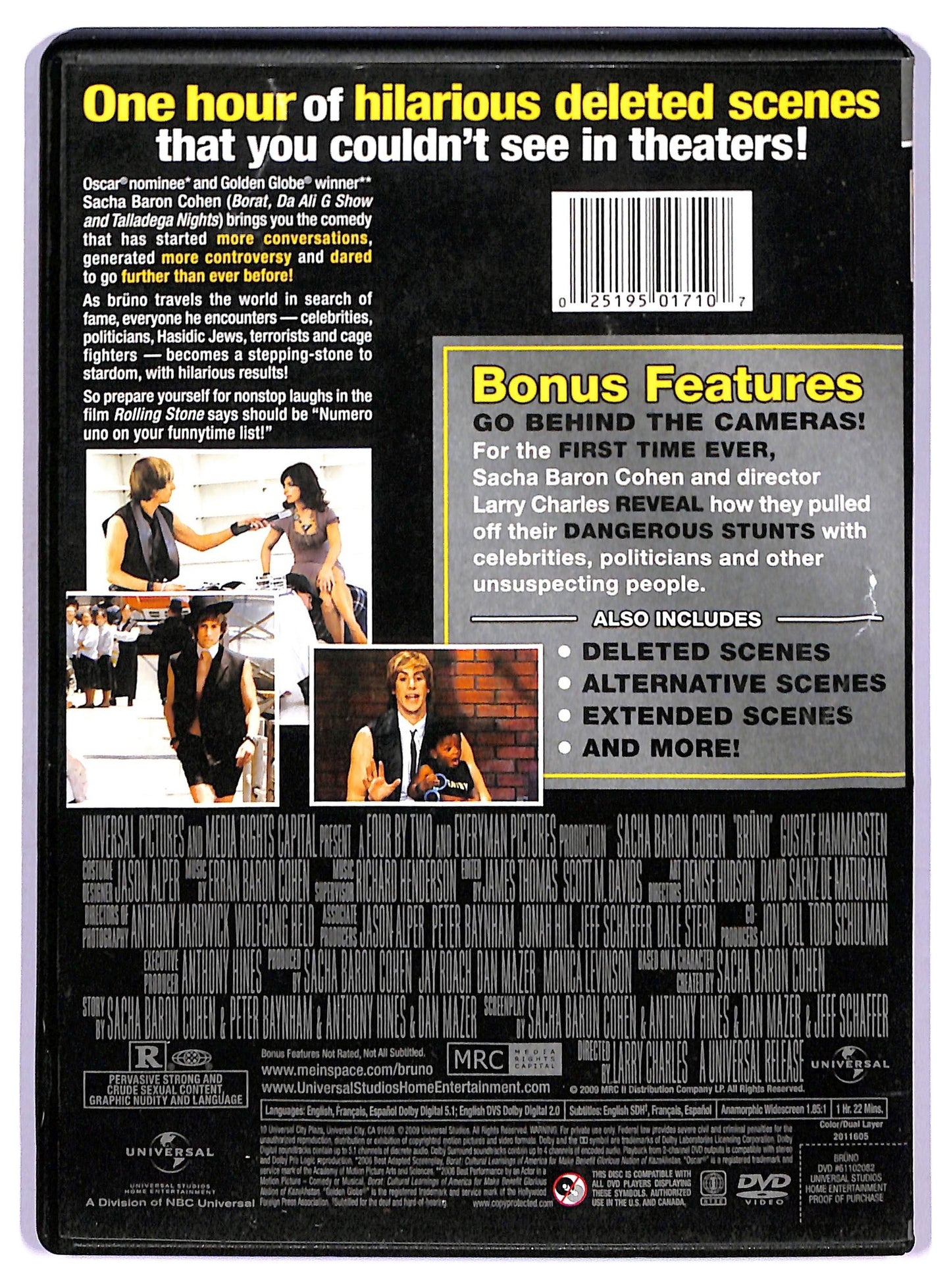 EBOND Bruno ( UK Version) DVD D768130