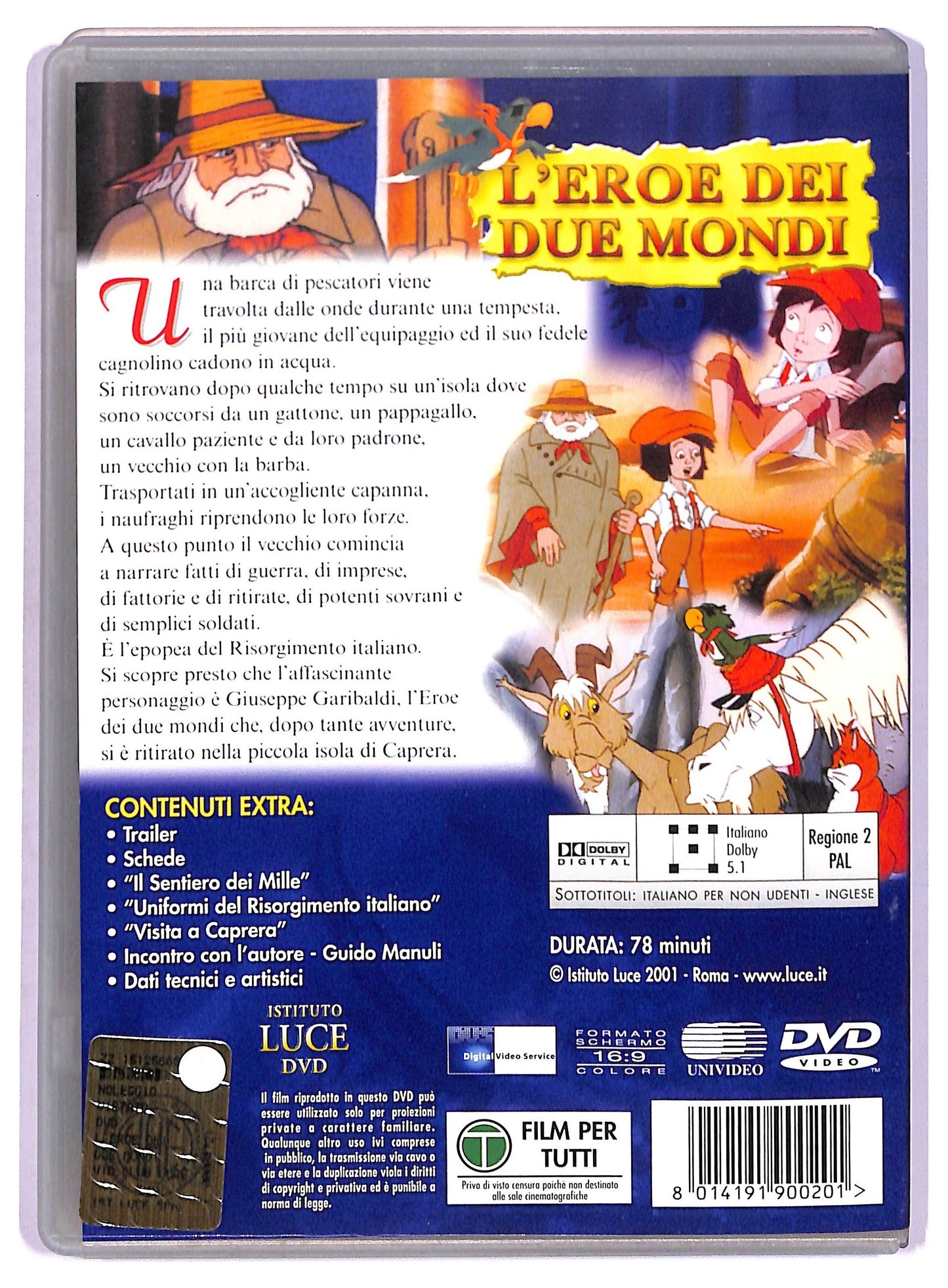 EBOND L'eroe dei due mondi DVD D768134