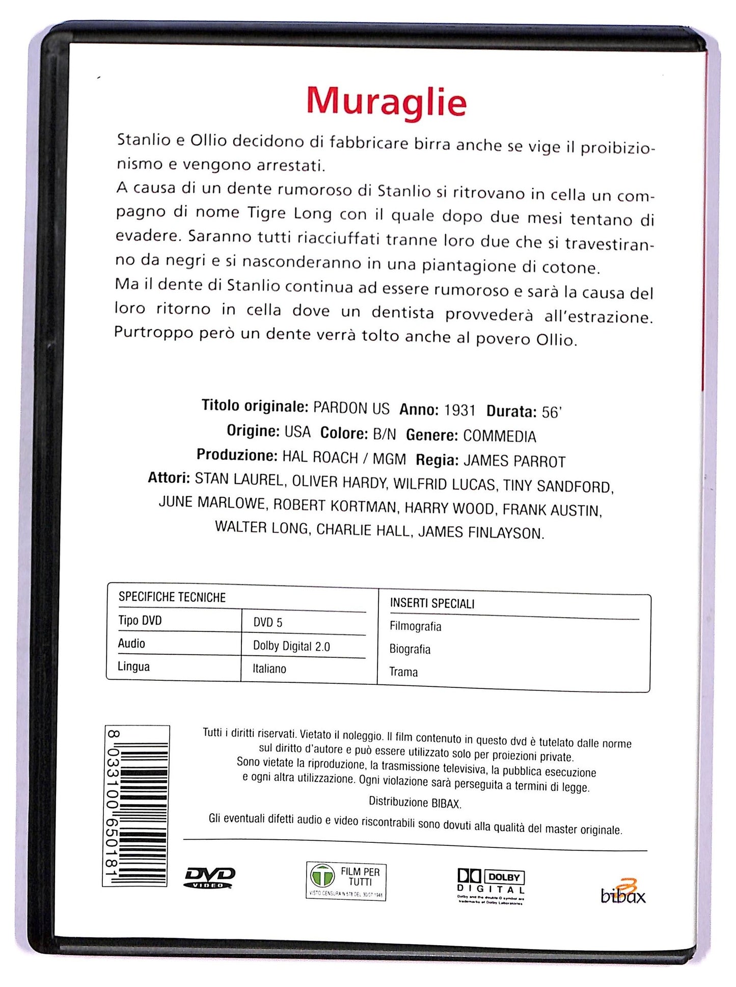 EBOND muraglie  DVD D768238