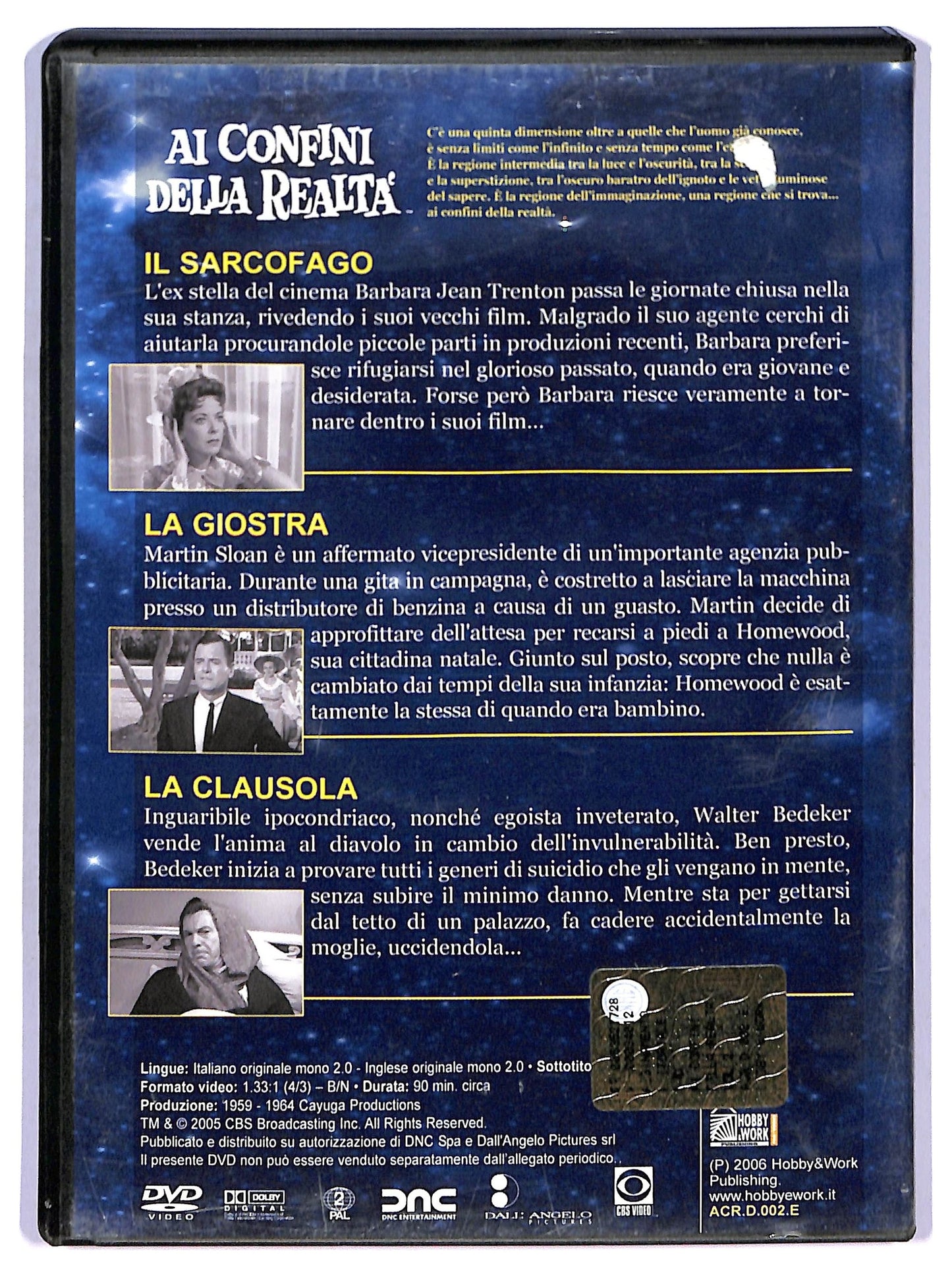 EBOND Ai confini della realta 1 (serie televisiva 1959) EDITORIALE  DVD D768347