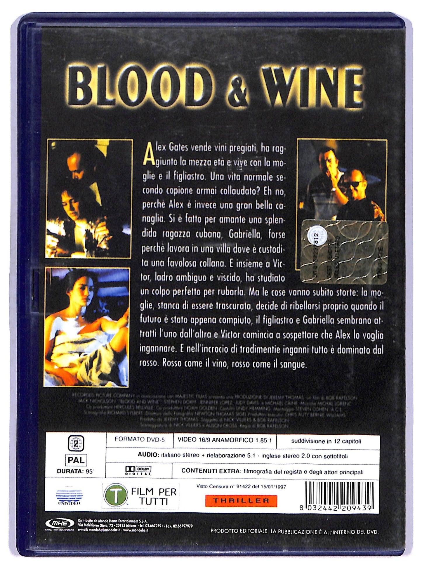 EBOND Blood e Wine DVD D768352