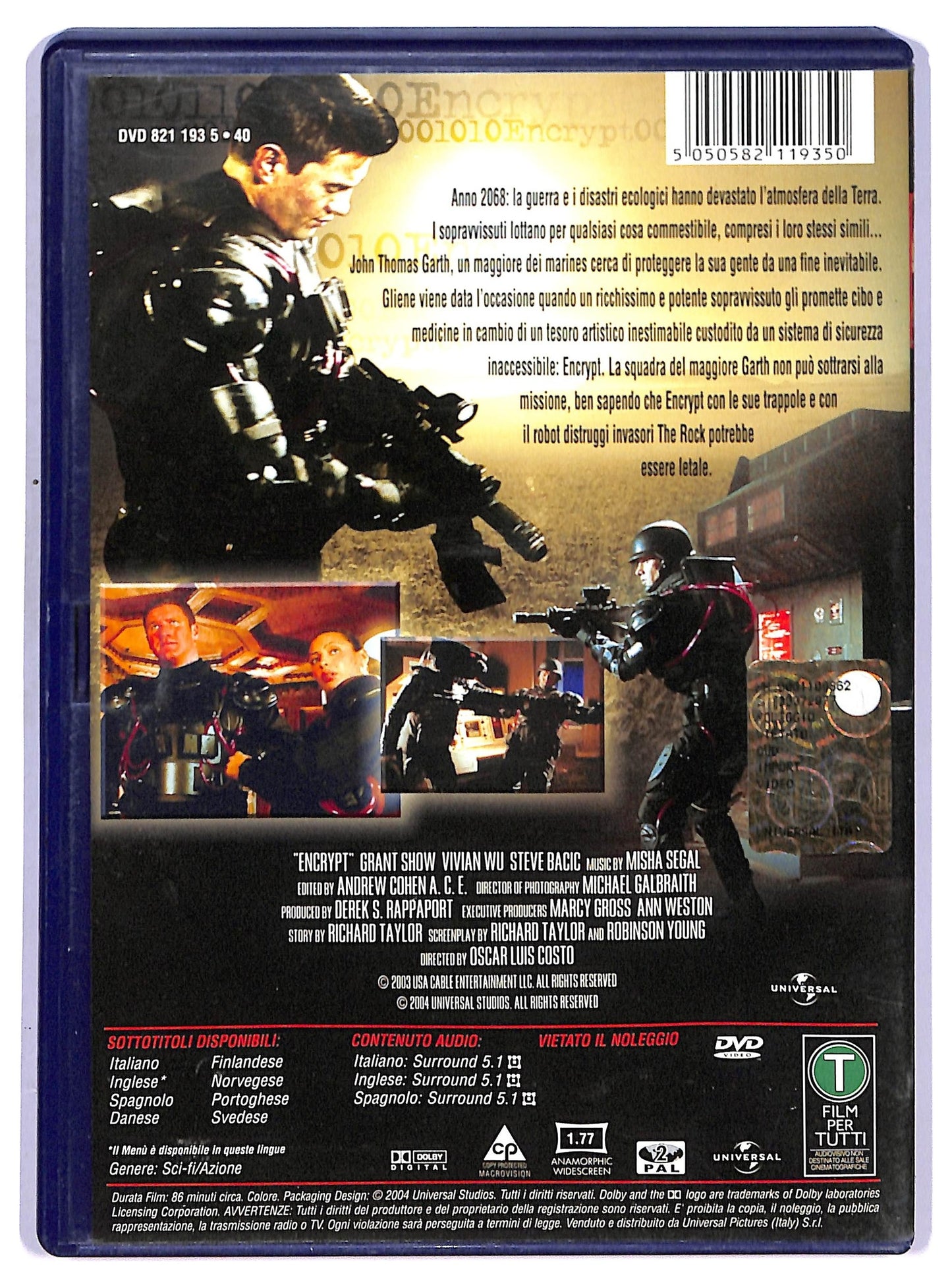 EBOND Encrypt DVD D768403