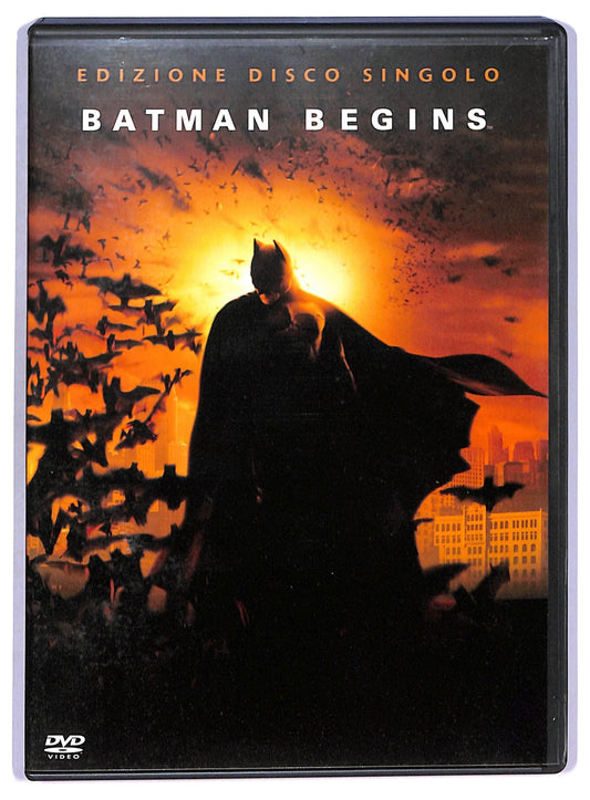 EBOND Batman Begins Di Christopher Nolan DVD Ex Noleggio D768433