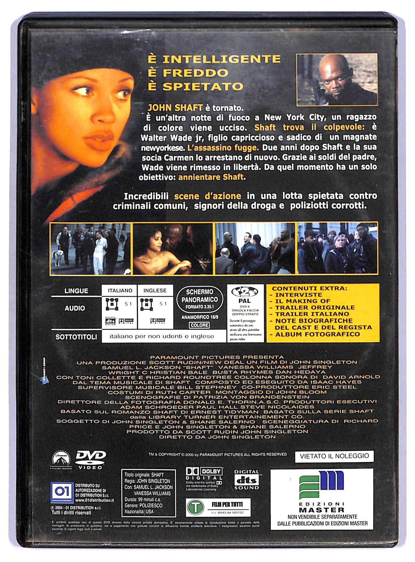 EBOND Shaft EDITORIALE DVD D768439