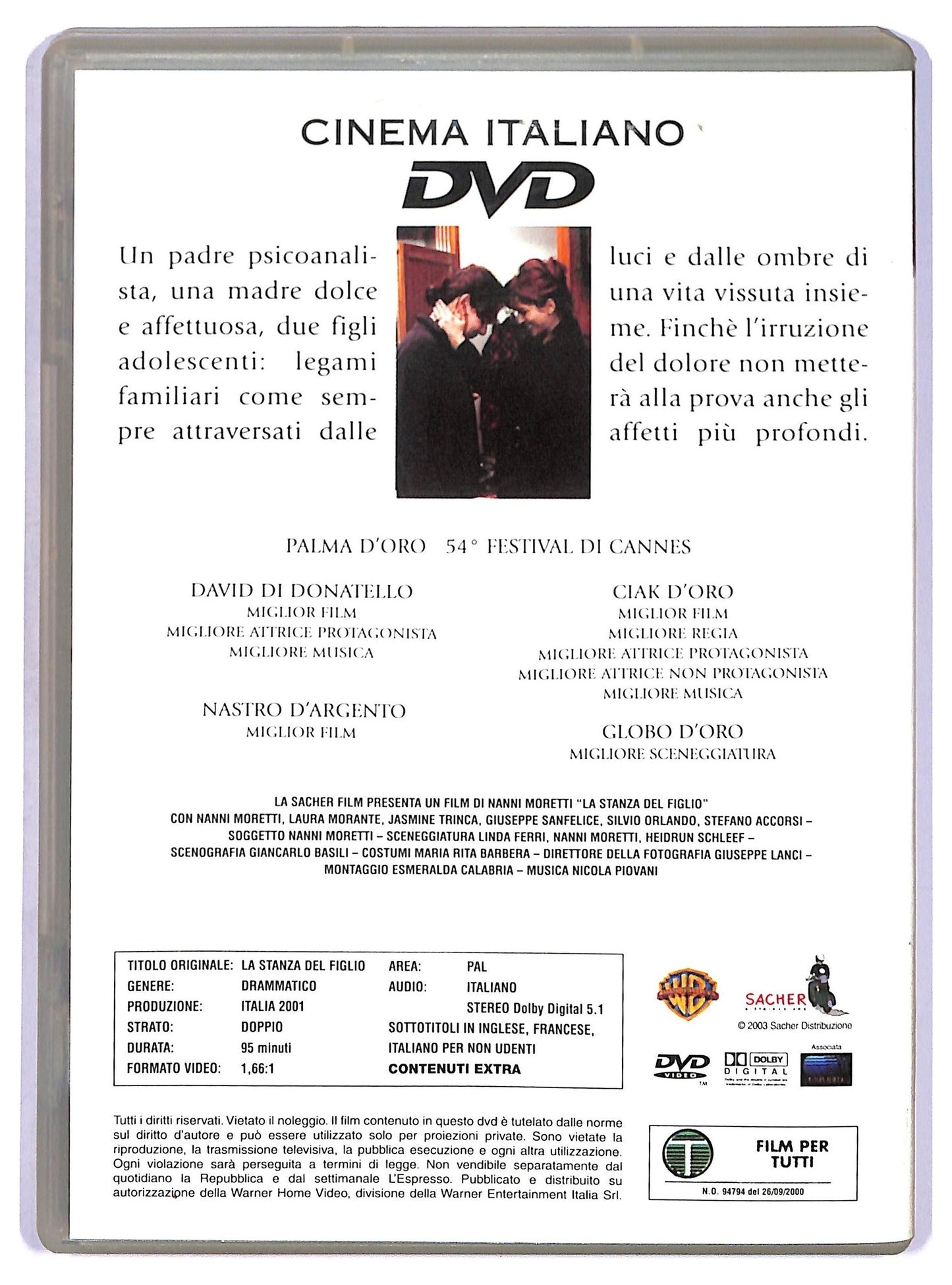 EBOND La stanza del figlio EDITORIALE DVD D768531