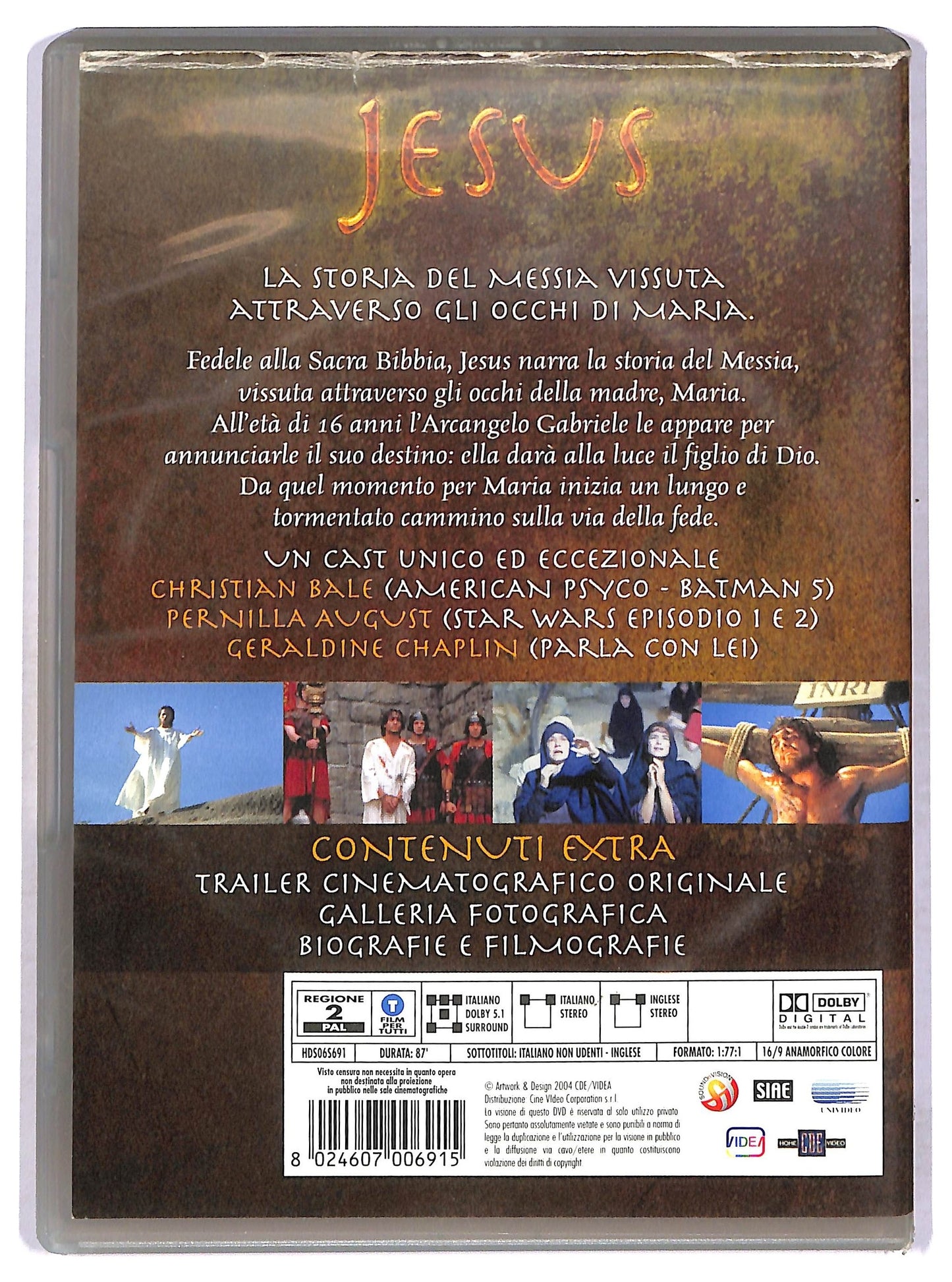 EBOND Jesus con Christian Bale DVD D768614