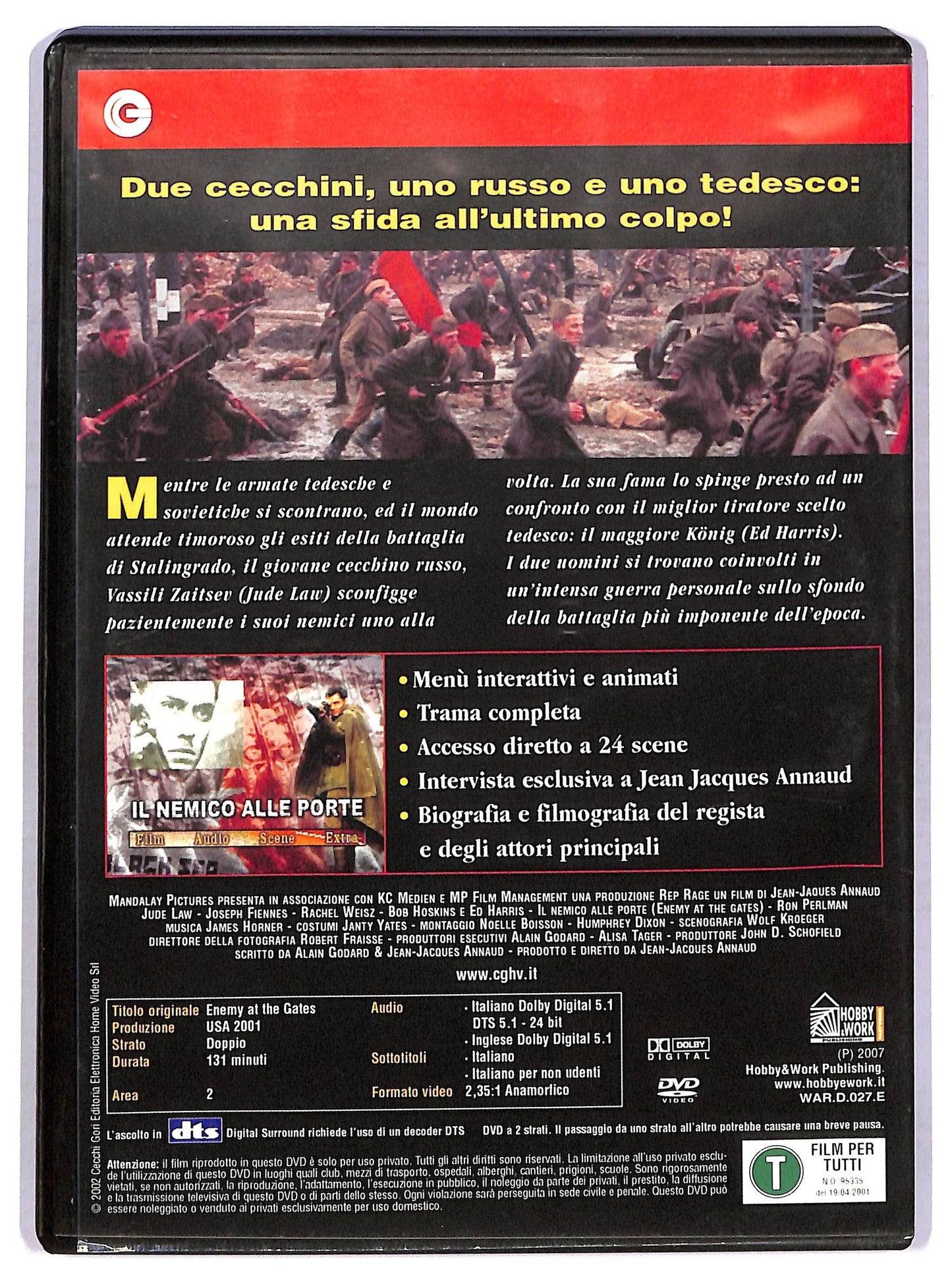 EBOND il nemico alle porte   EDITORIALE DVD D768752