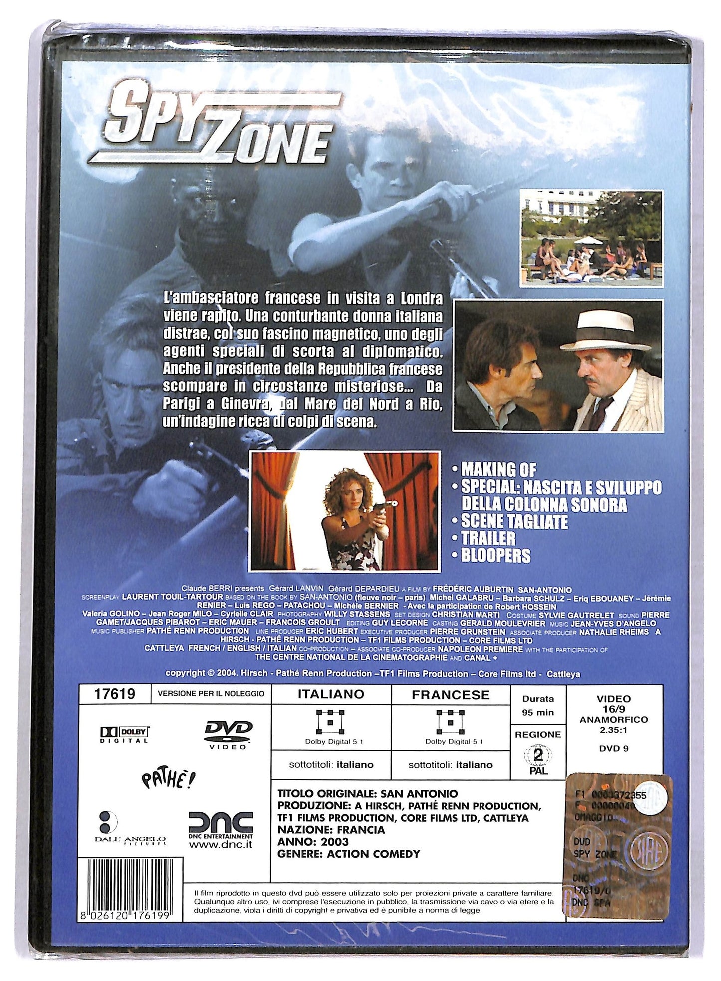 EBOND Spy Zone DVD D768809