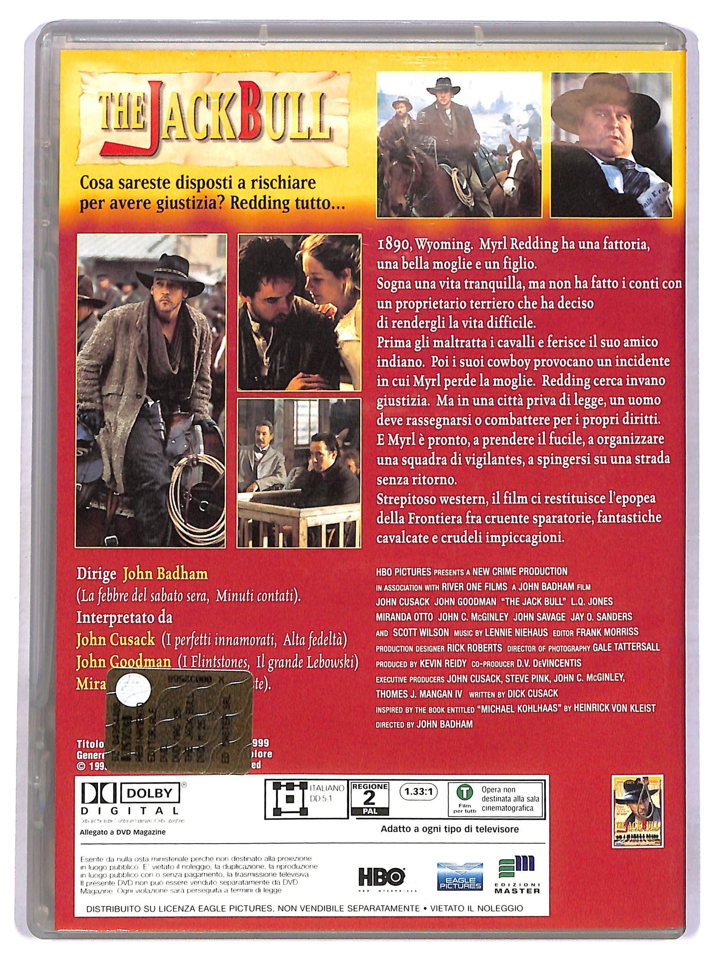EBOND The Jack Bull EDITORIALE DVD D768844