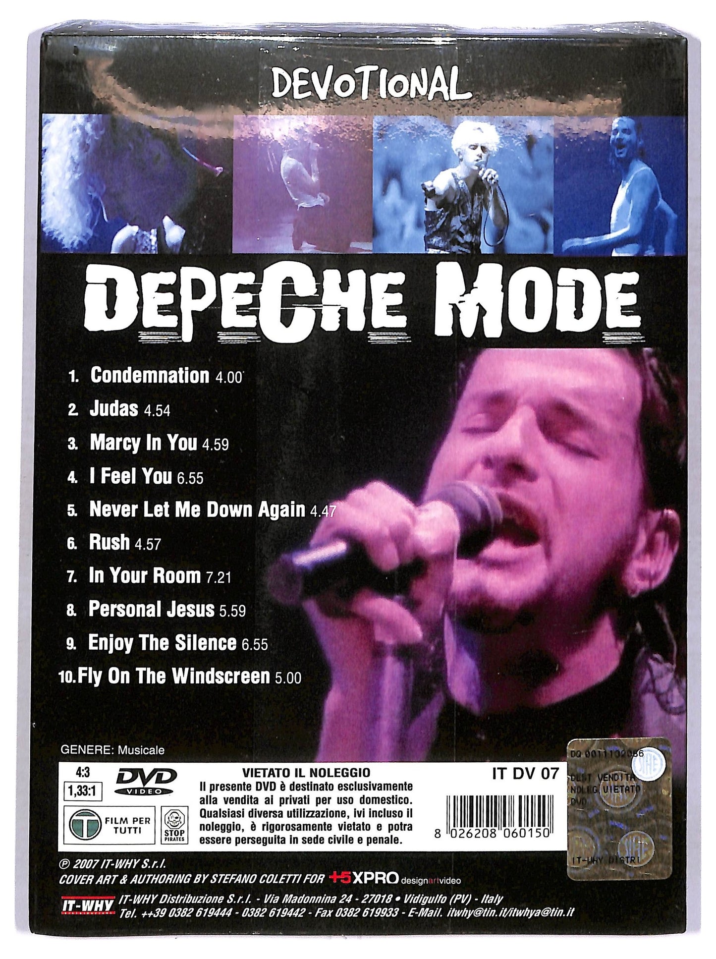 EBOND Depeche Mode Devotional Slipcase DVD D768849