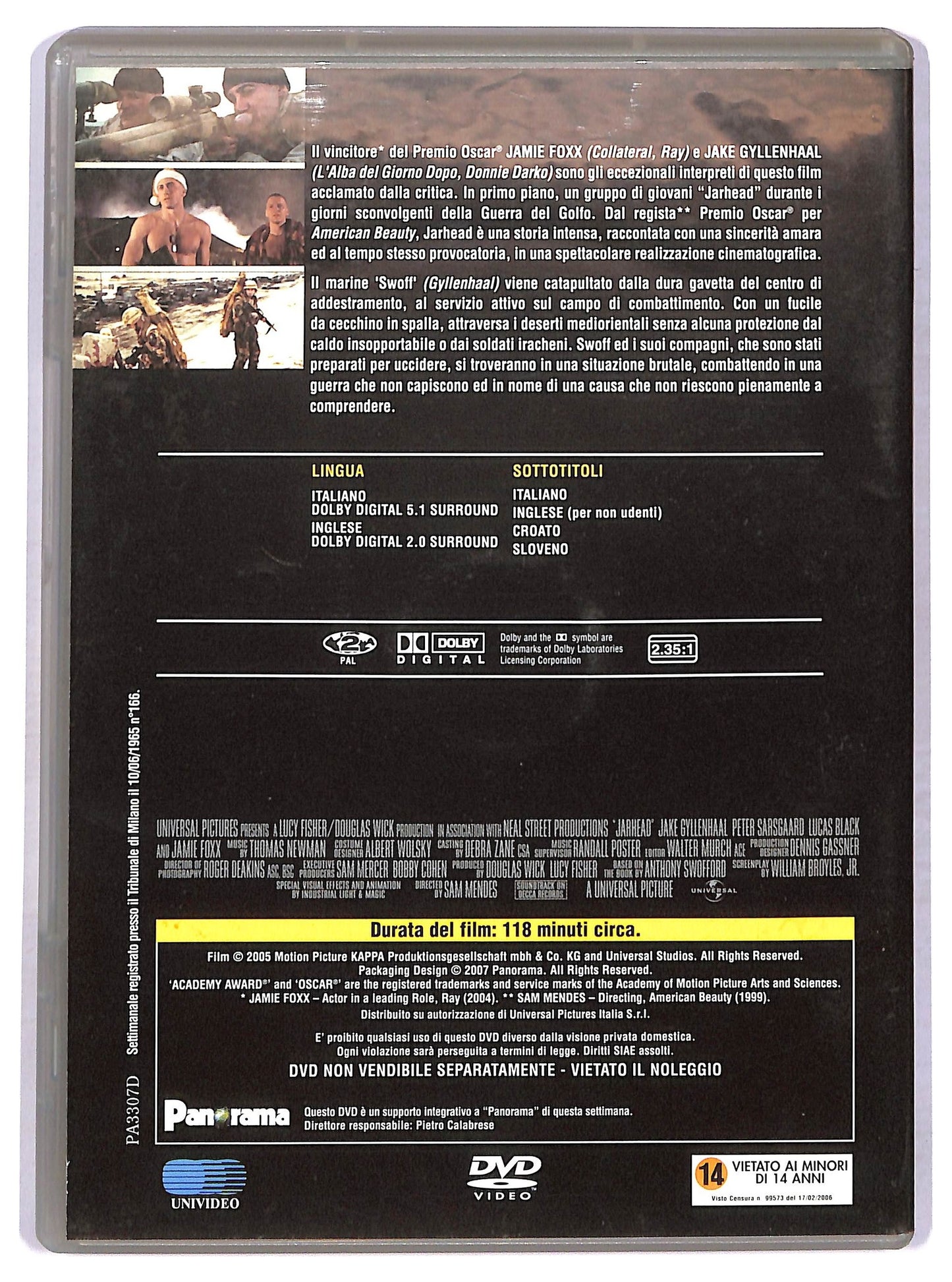 EBOND Jarhead EDITORIALE DVD D768854