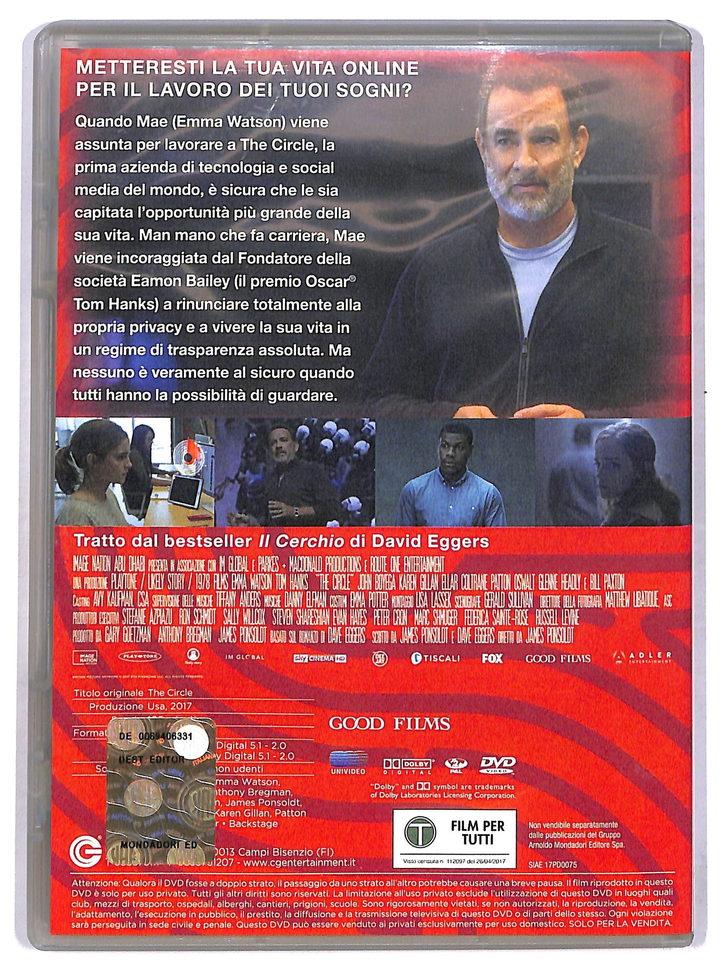 EBOND The Circle EDITORIALE DVD D768857