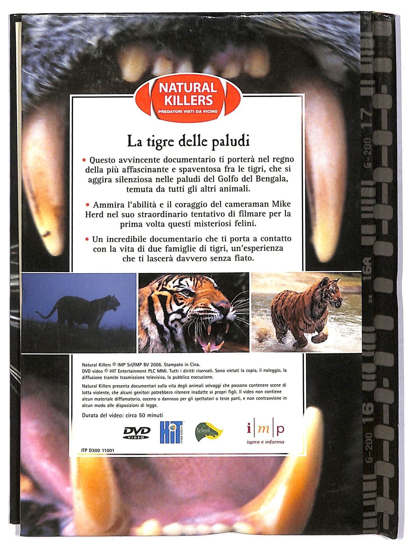 EBOND Tigre delle paludi  DVD EDITORIALE D769010