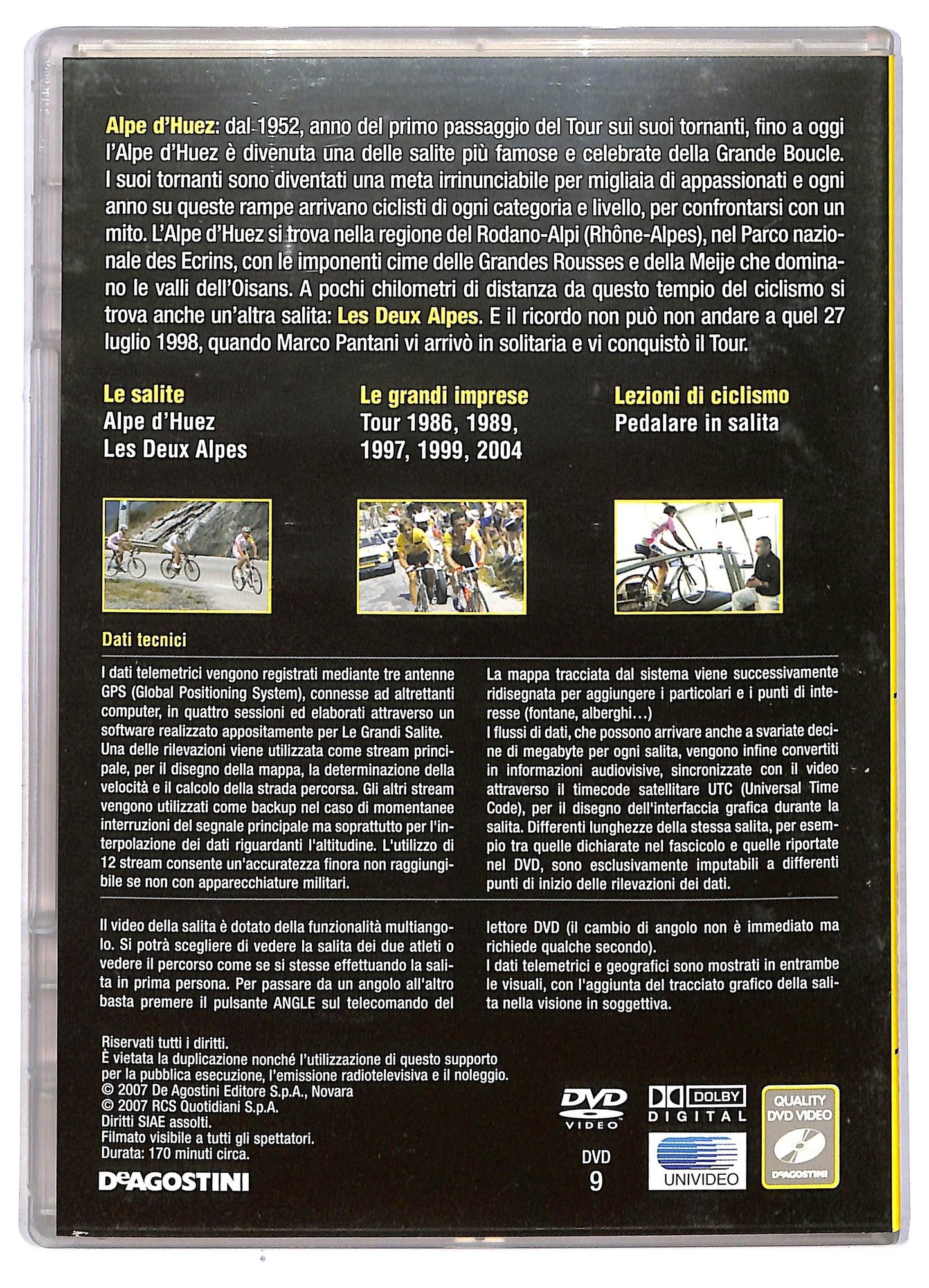 EBOND Le Grandi Salite Del Ciclismo Vol.10: Alpe D'huez Les Deux Alp DVD D769035