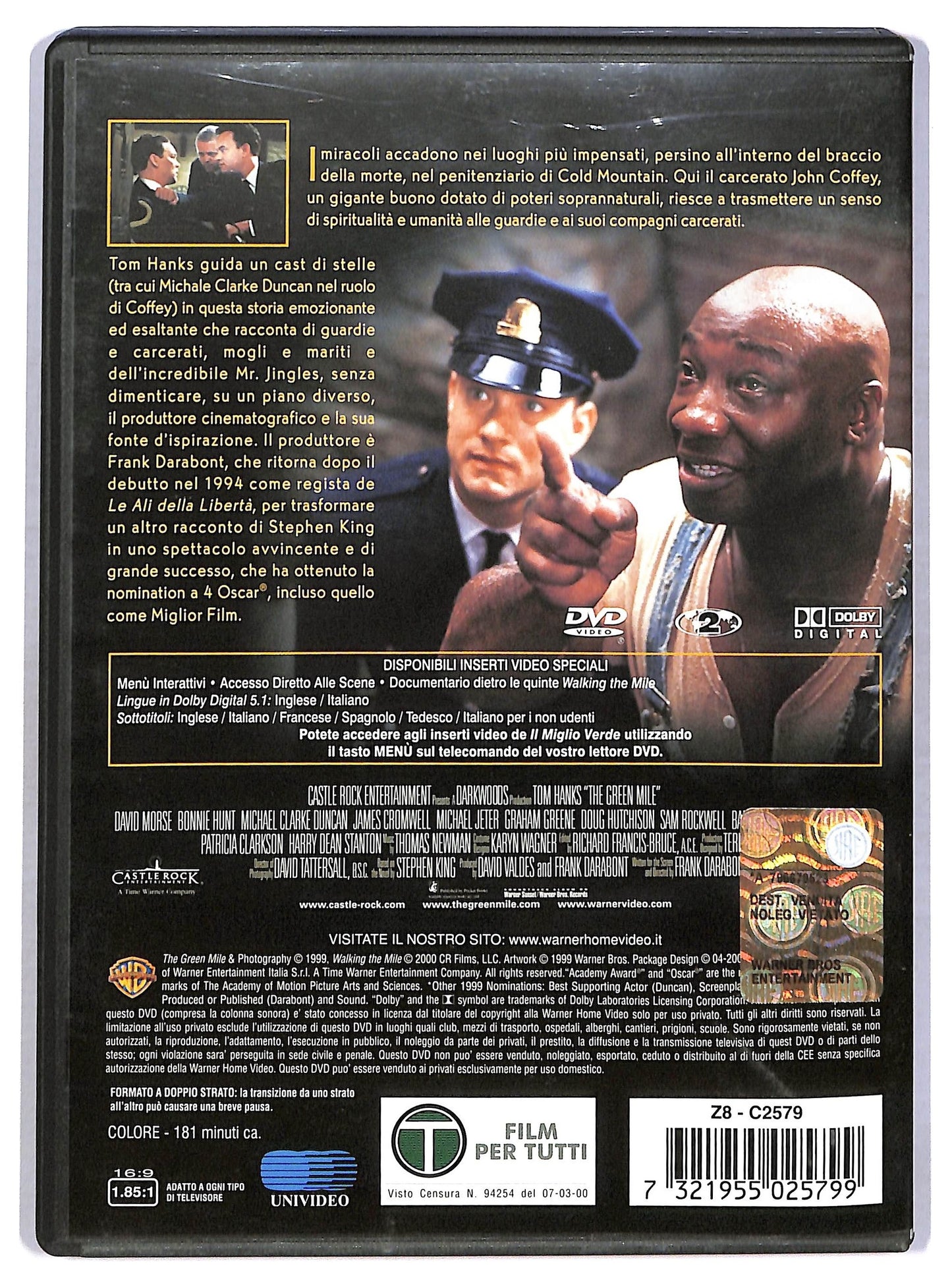 EBOND il miglio verde DVD D769085