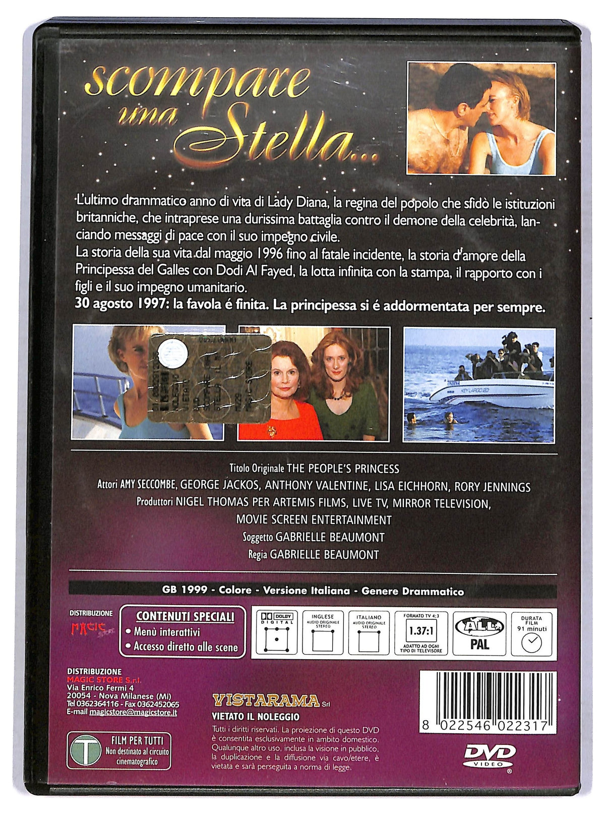 EBOND Scompare una stella  Il mistero della principessa DVD D769132