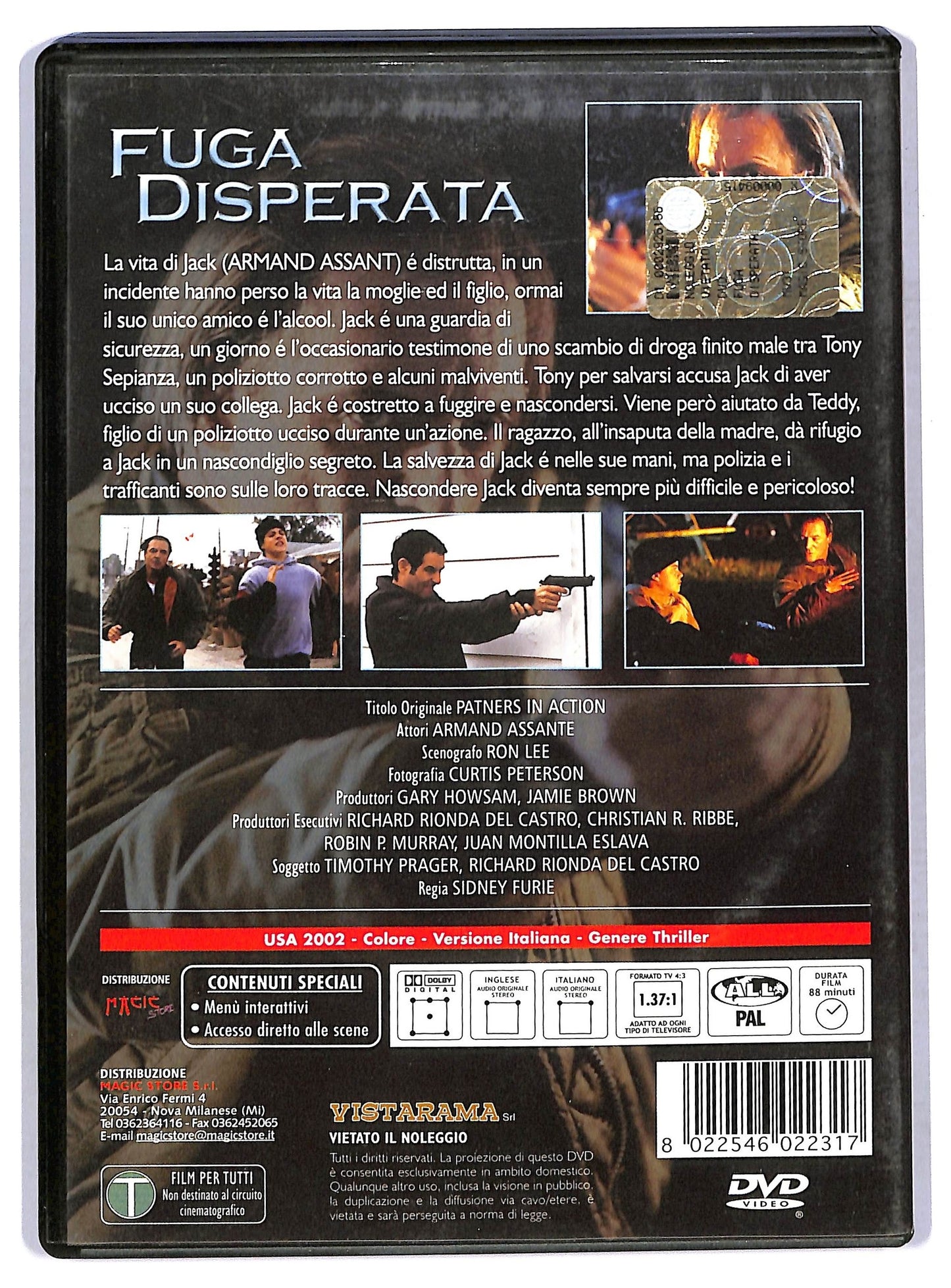 EBOND Fuga Disperata DVD D769137
