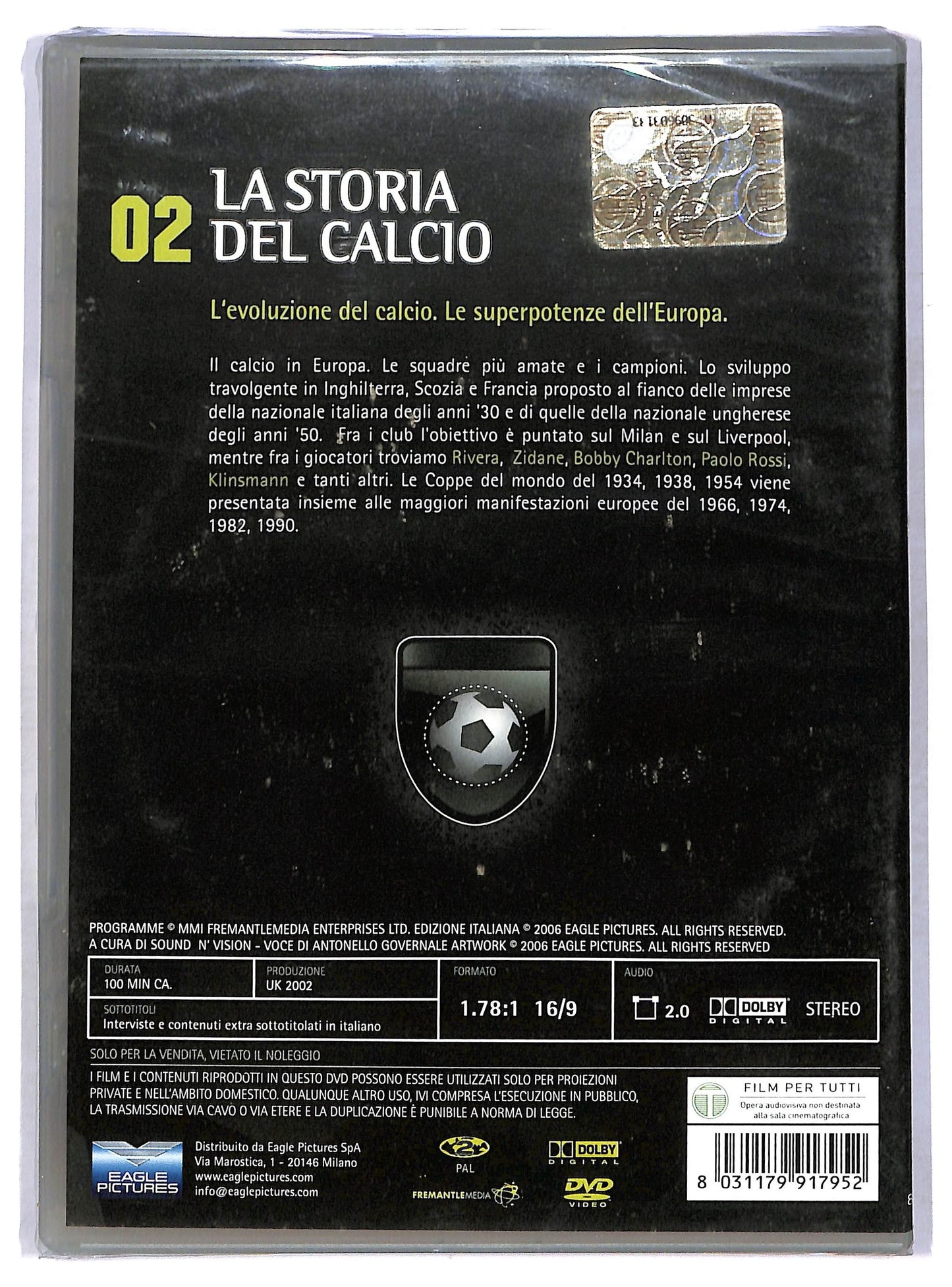 EBOND La Storia Del Calcio Volume 2 DVD D769209