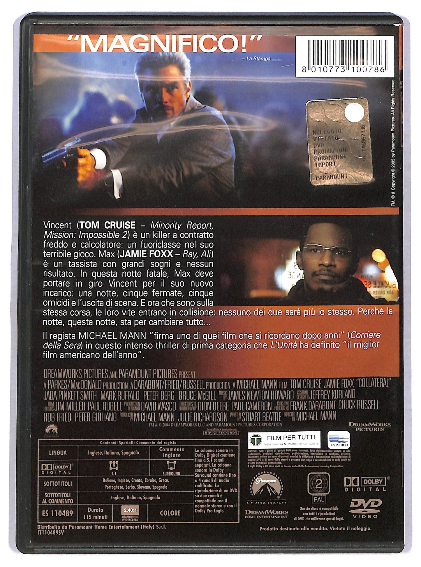 EBOND Collateral (film) DVD D769361