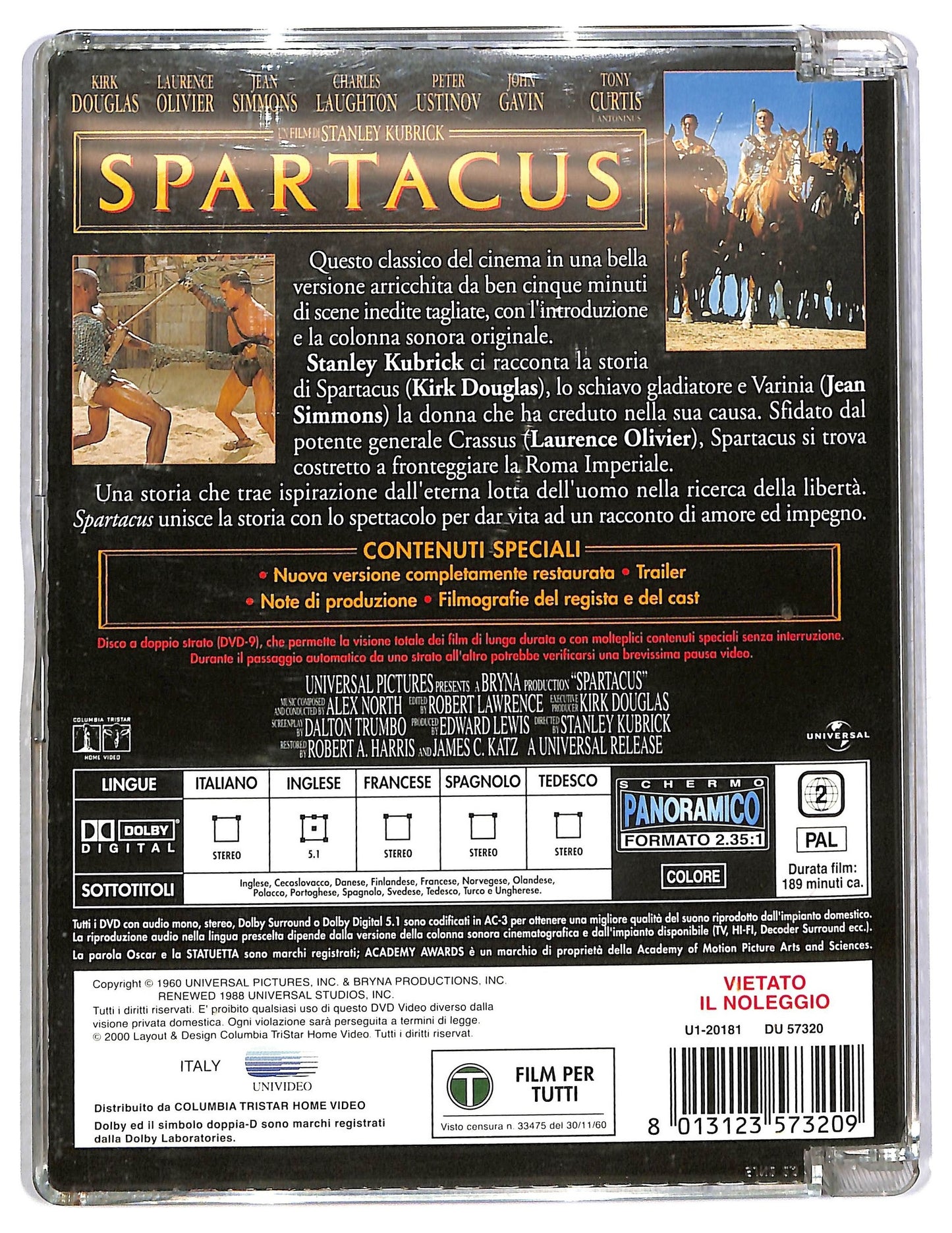EBOND Spartacus SJB DVD D769461