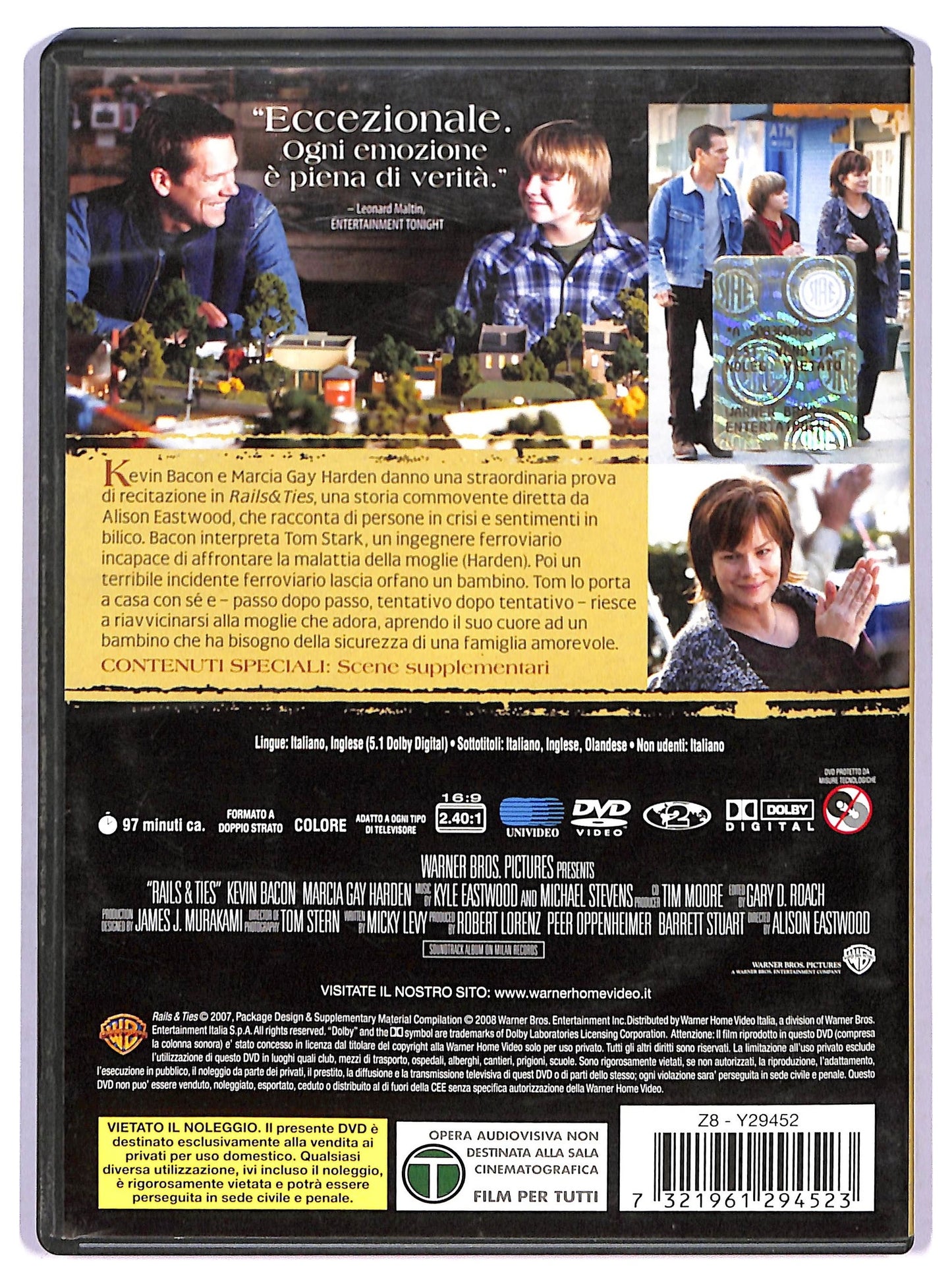 EBOND Rails & Ties - Rotaie e legami DVD D769516