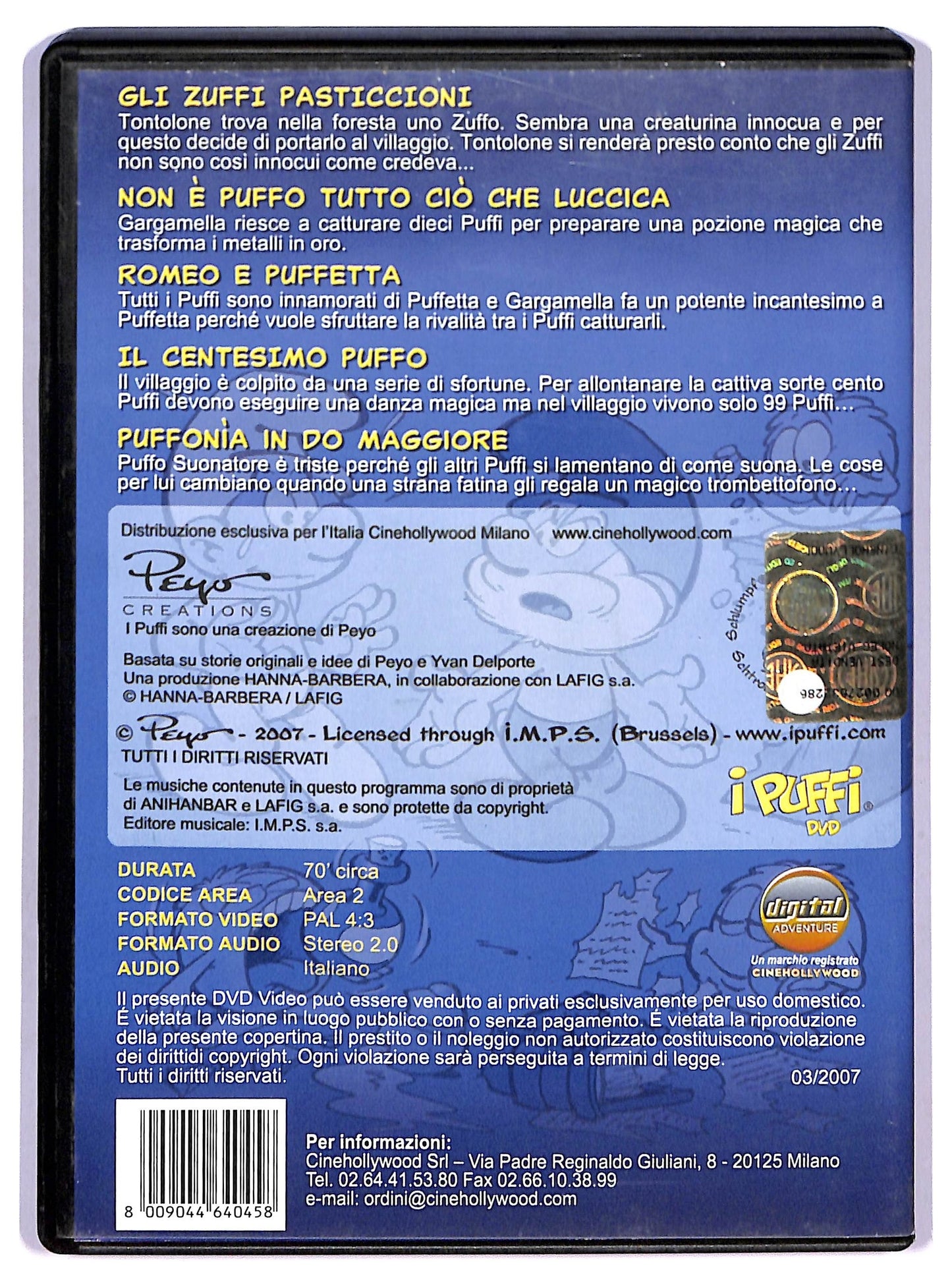 EBOND I Puffi -  Romeo e Puffetta DVD D769517
