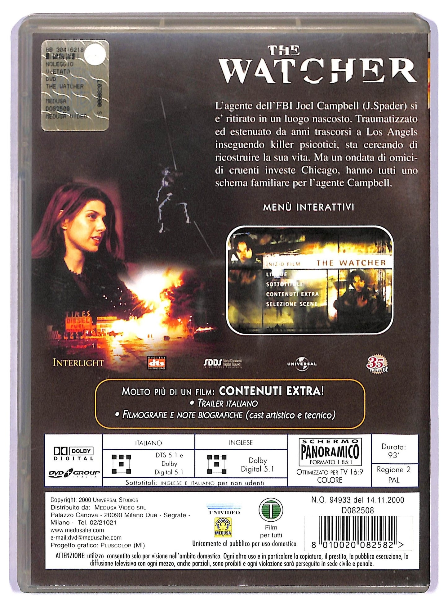EBOND The Watcher DVD D769527