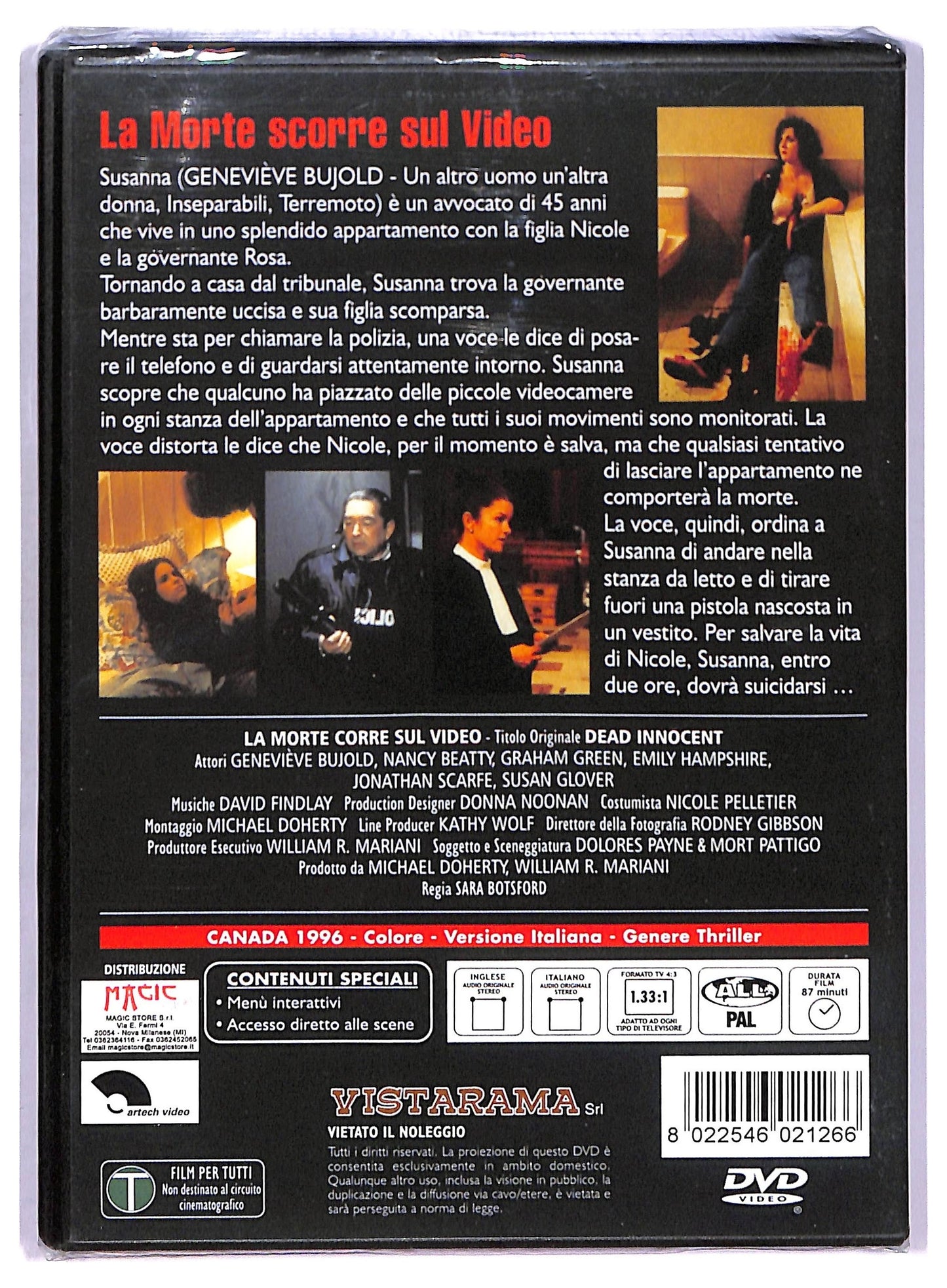 EBOND La morte Scorre sul Video DVD D769547